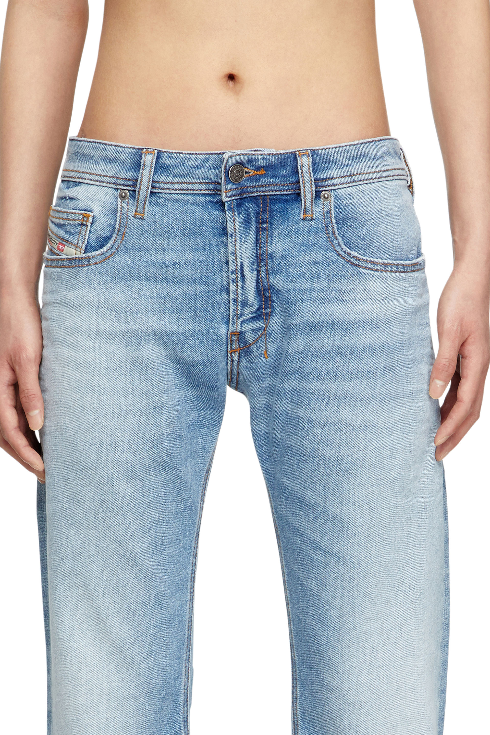 Bootcut Jeans 2007 Zatiny 0DBDV, Light Blue Diesel - Man's Bootcut Jeans 2007 Zatiny 0DBDV, Light Blue - 5