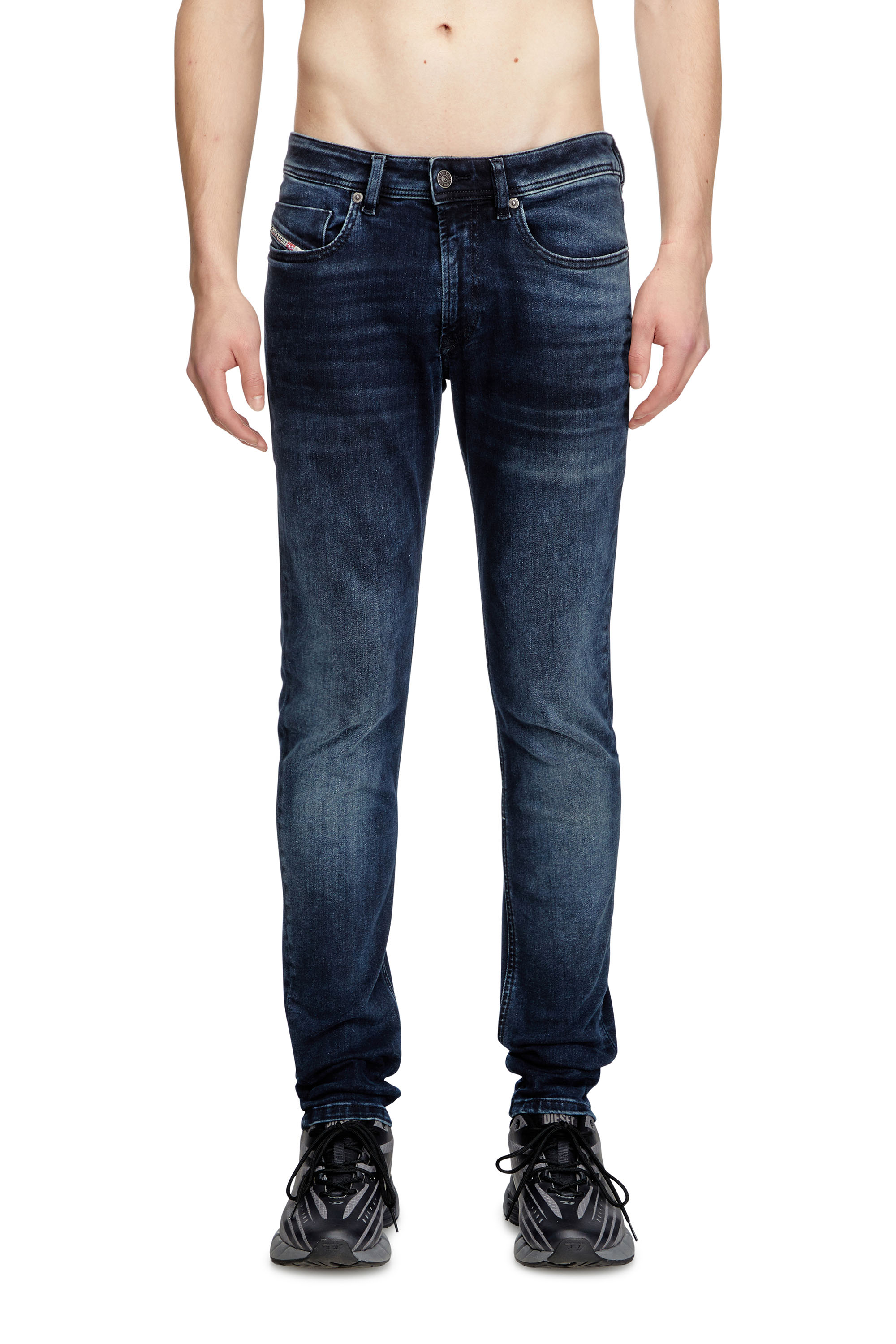Diesel - Man's Skinny Jeans 1979 Sleenker 0ENAR, Dark Blue - 3