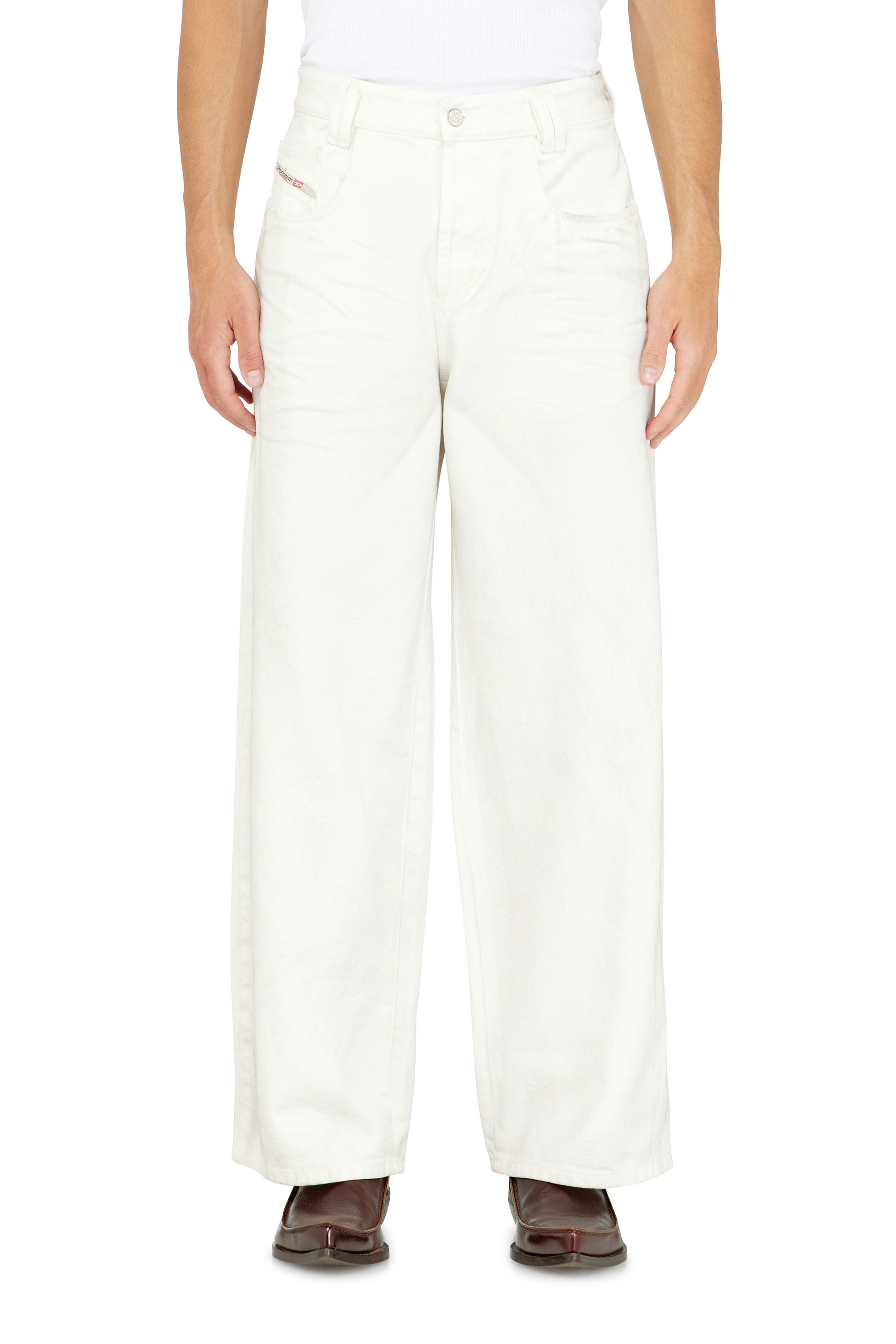 Diesel - Unisex's Relaxed Jeans 1982 D-Hakou 007GG, White - 4