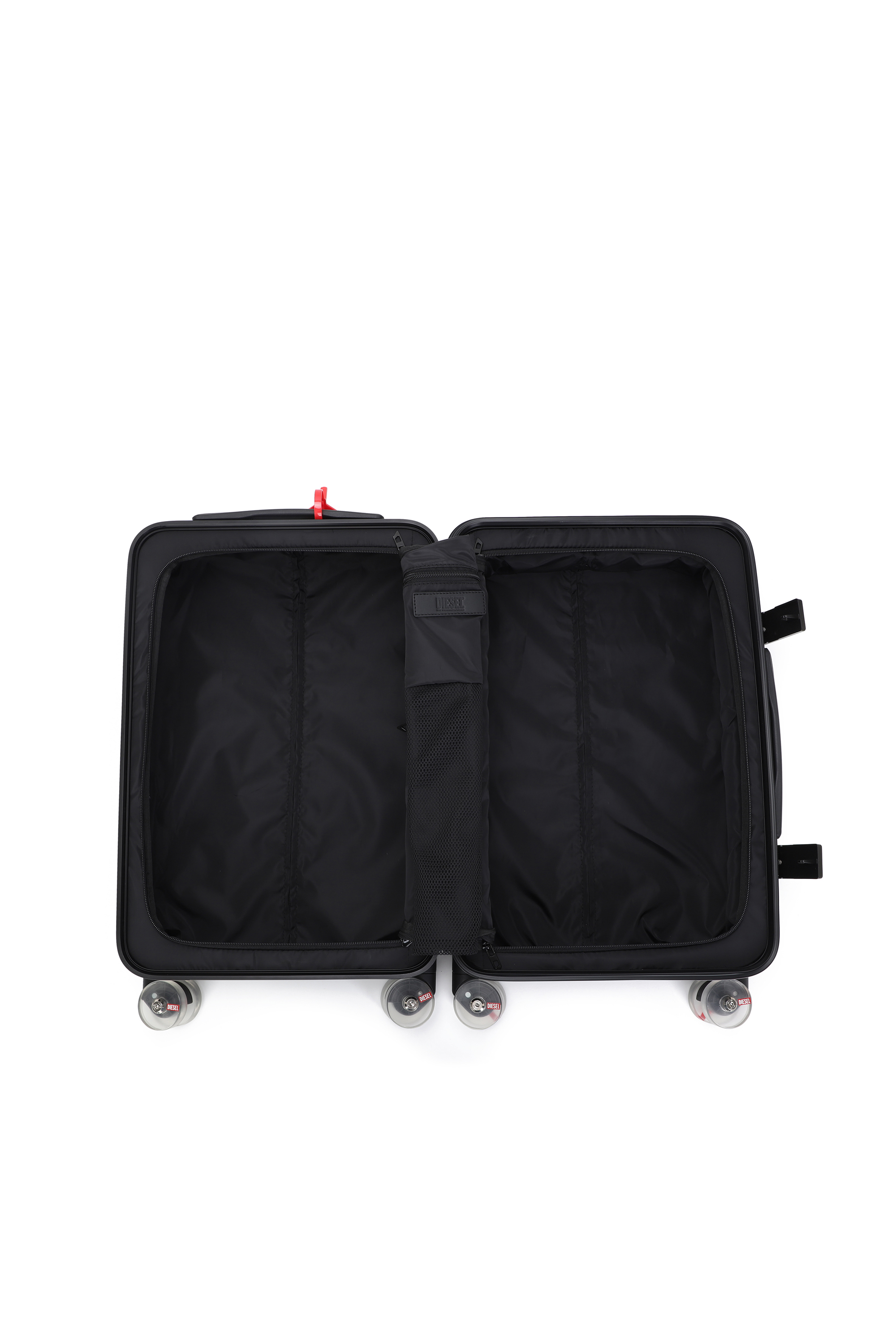 Diesel - DSL CARBON FIBER TROLLEY-BLACK- DSL001, Unisex's Carbon fiber suitcase size S in Black - 3