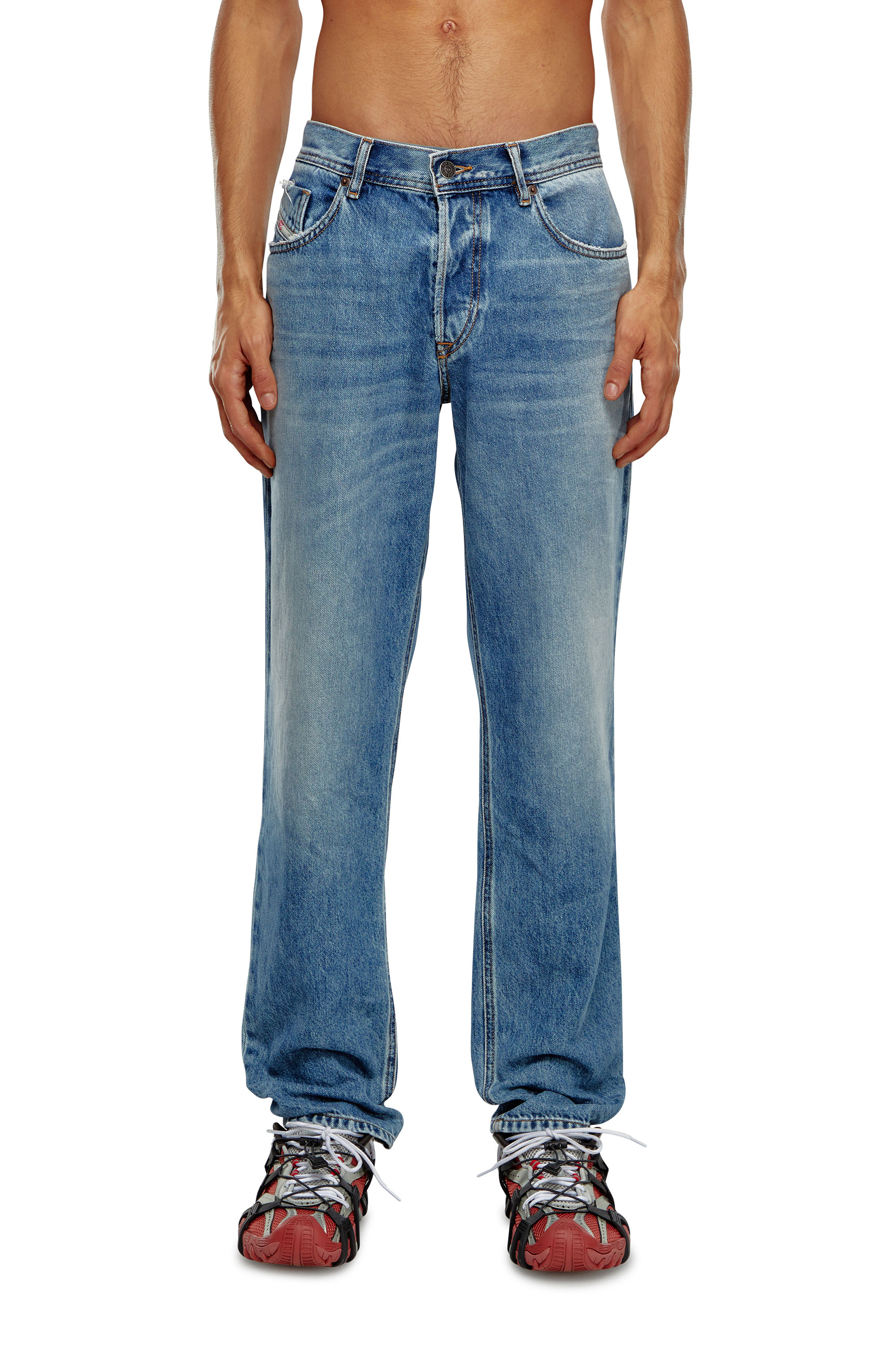 Diesel - Tapered Jeans 2023 D-Finitive 09H95, Medium blue - Image 1