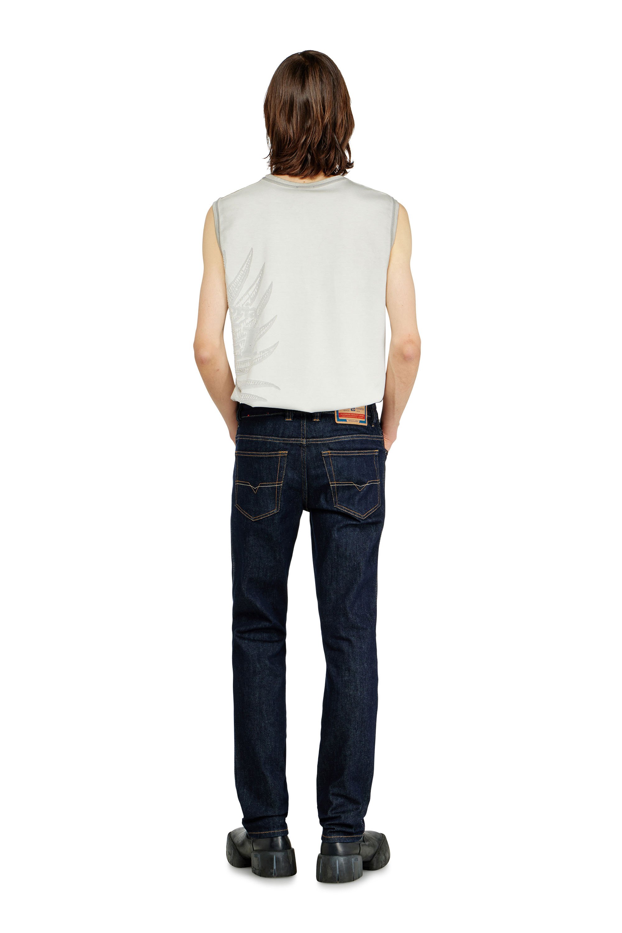 Diesel - Man's Slim Jeans 1993 D-Vyl 0DBEJ, Dark Blue - 3