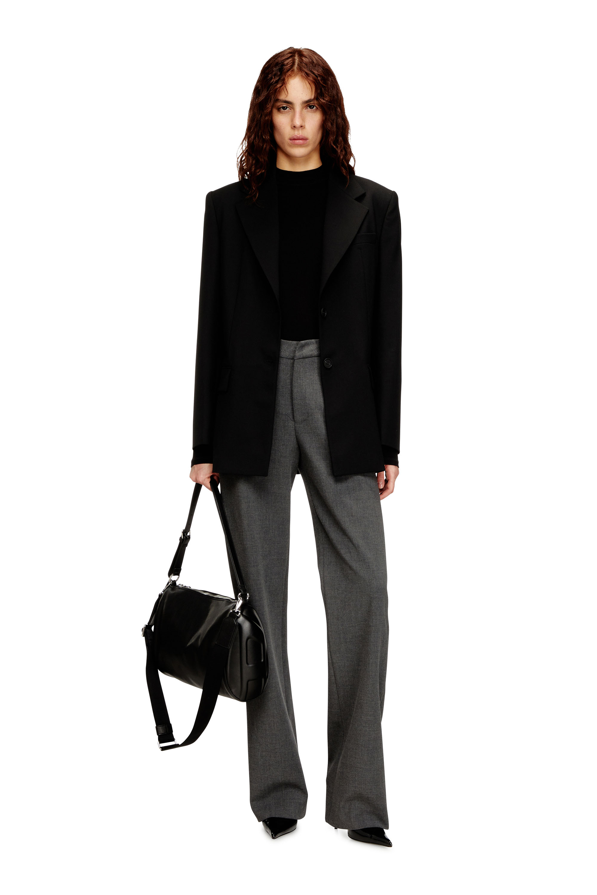 Diesel - G-KESS-R1, Woman's Blazer in wool blend in null - 2