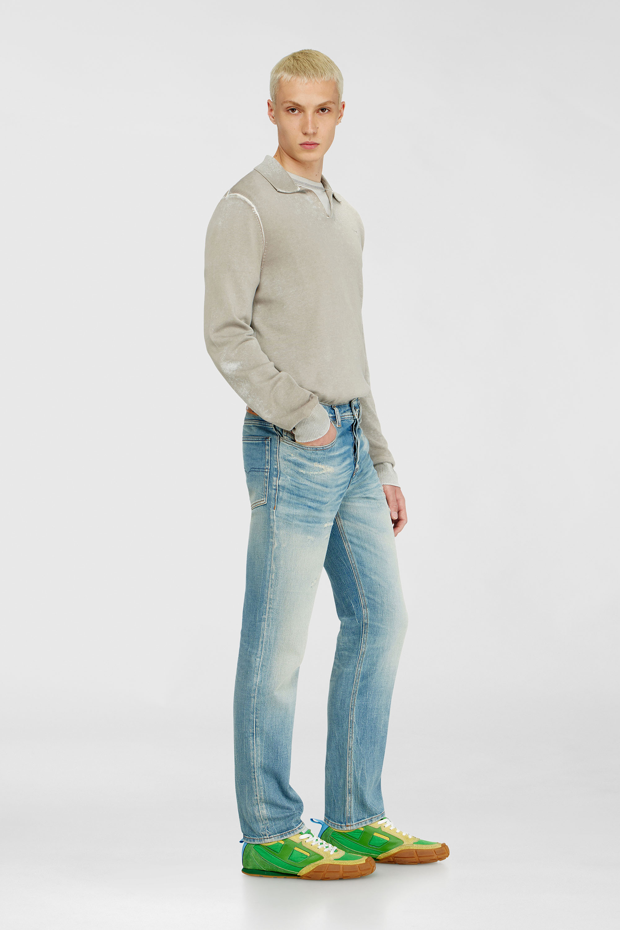 Diesel - Man's Regular Jeans 2023 D-Finitive 09P33, Light Blue - 2