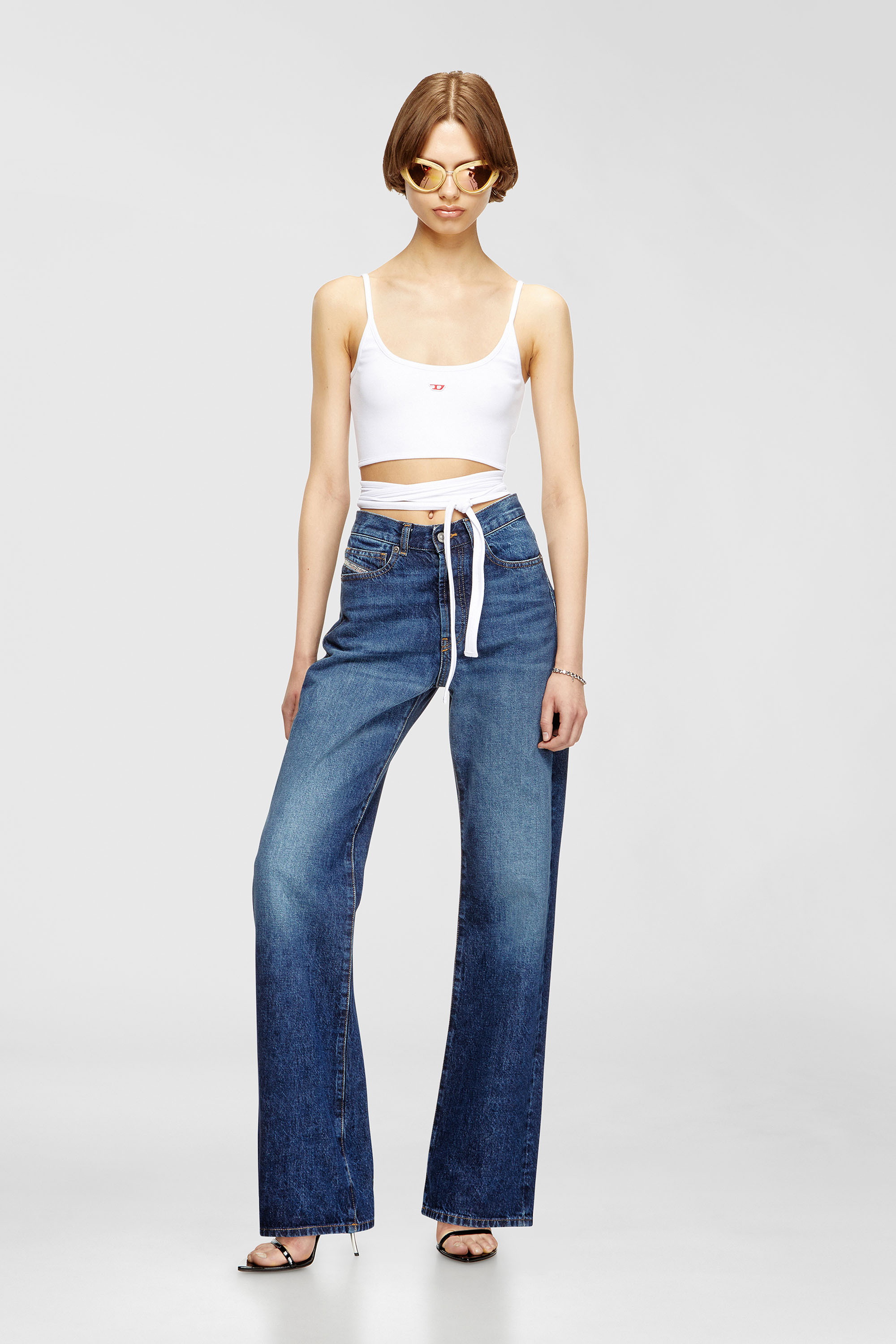 Diesel - Woman's Regular Jeans 1971 D-Sent 09I27, Blue - 1