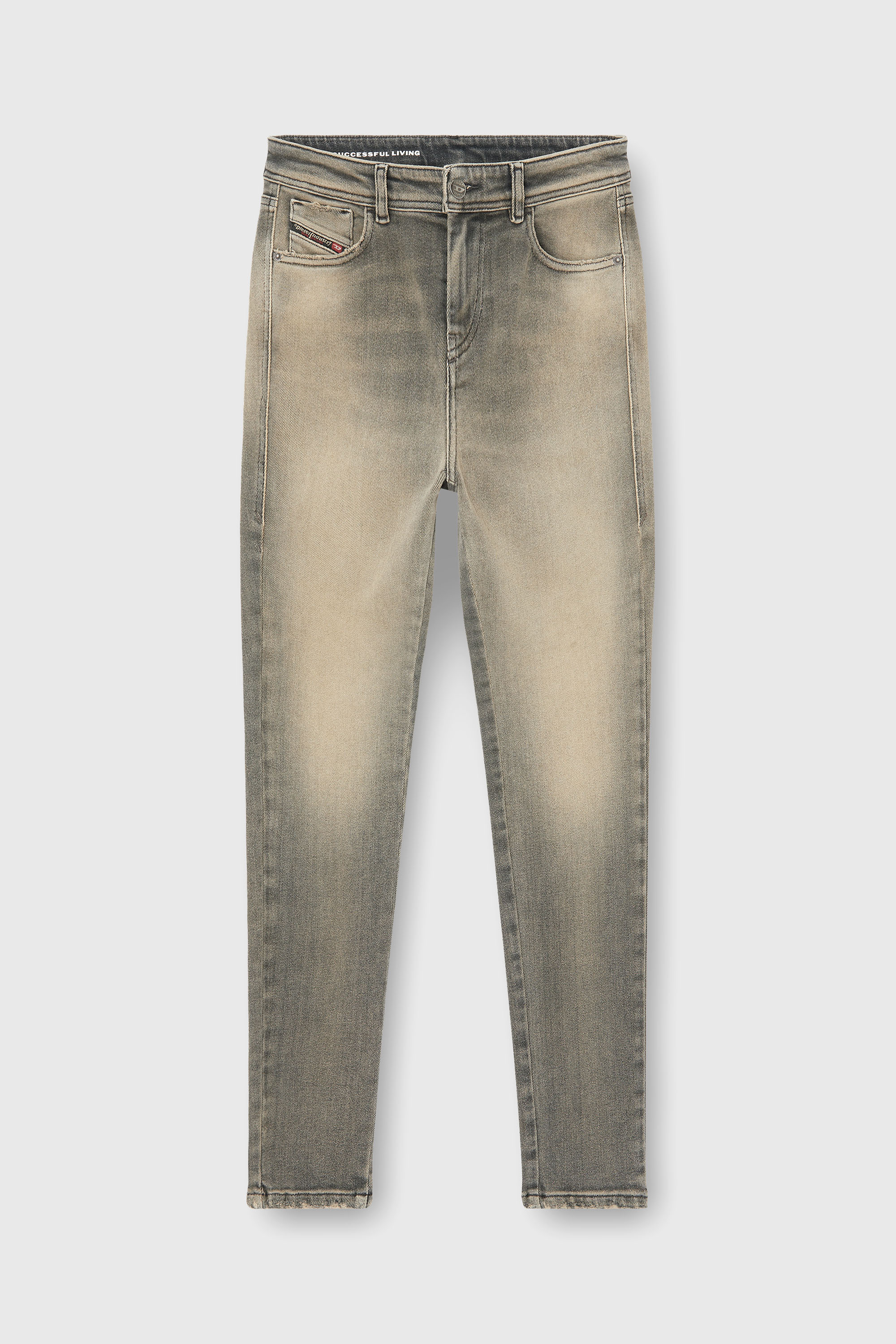 Diesel - Woman's Skinny Jeans 2017 Slandy 09P32, Grey - 2
