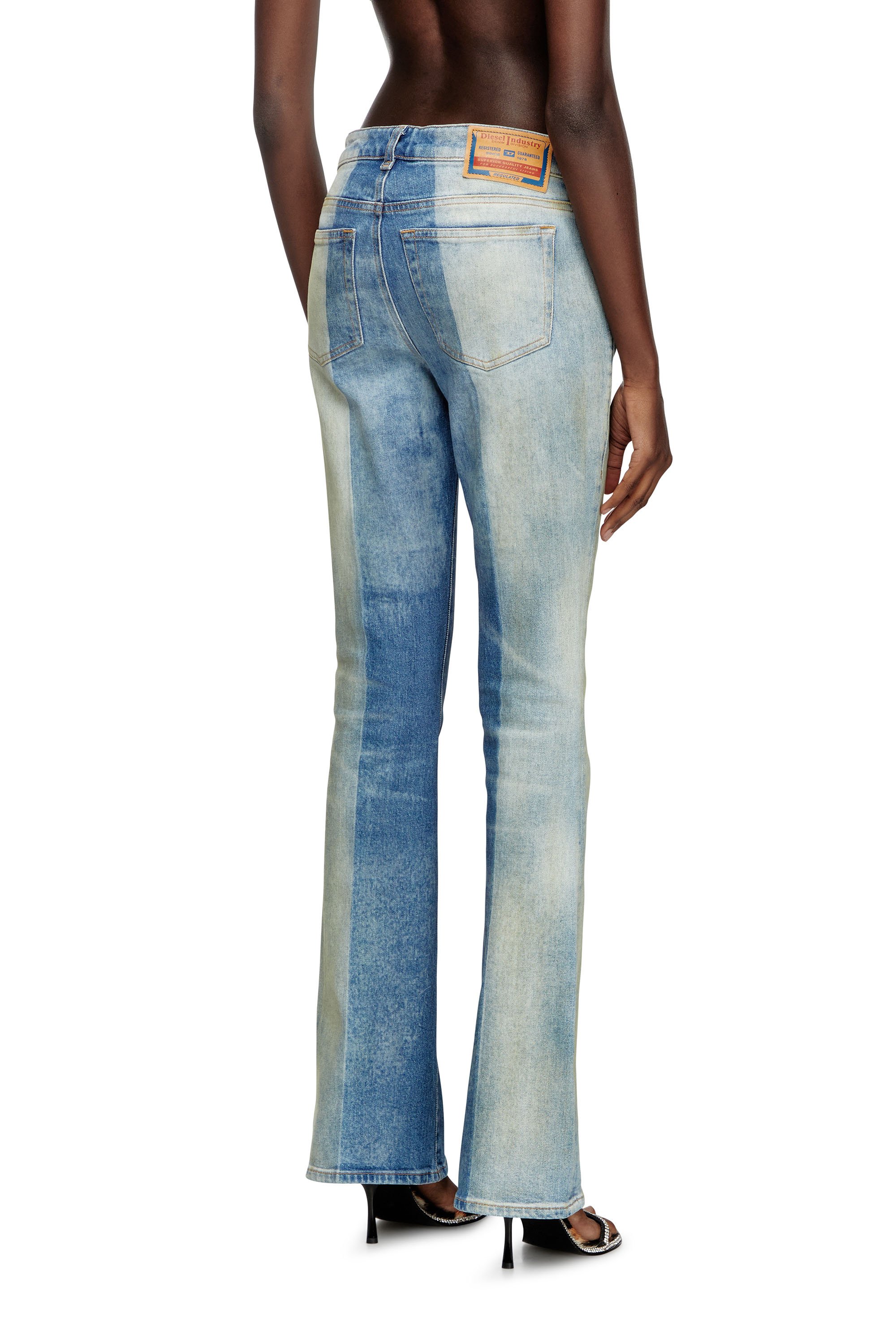 Diesel - Woman Bootcut and Flare Jeans 1969 D-Ebbey 007W8, Medium blue - Image 3