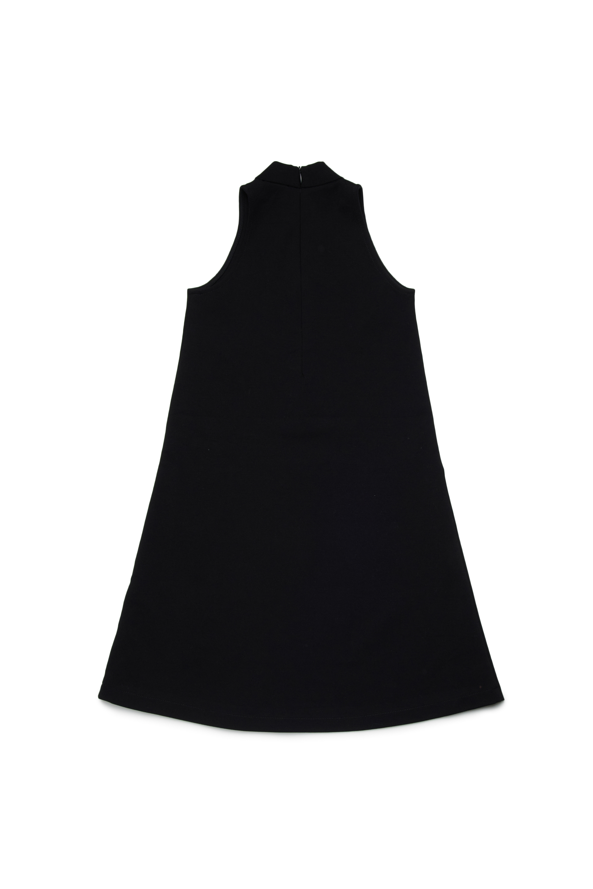 Diesel - DAMY, Woman's Fluid dress with mock neck in Black - 2