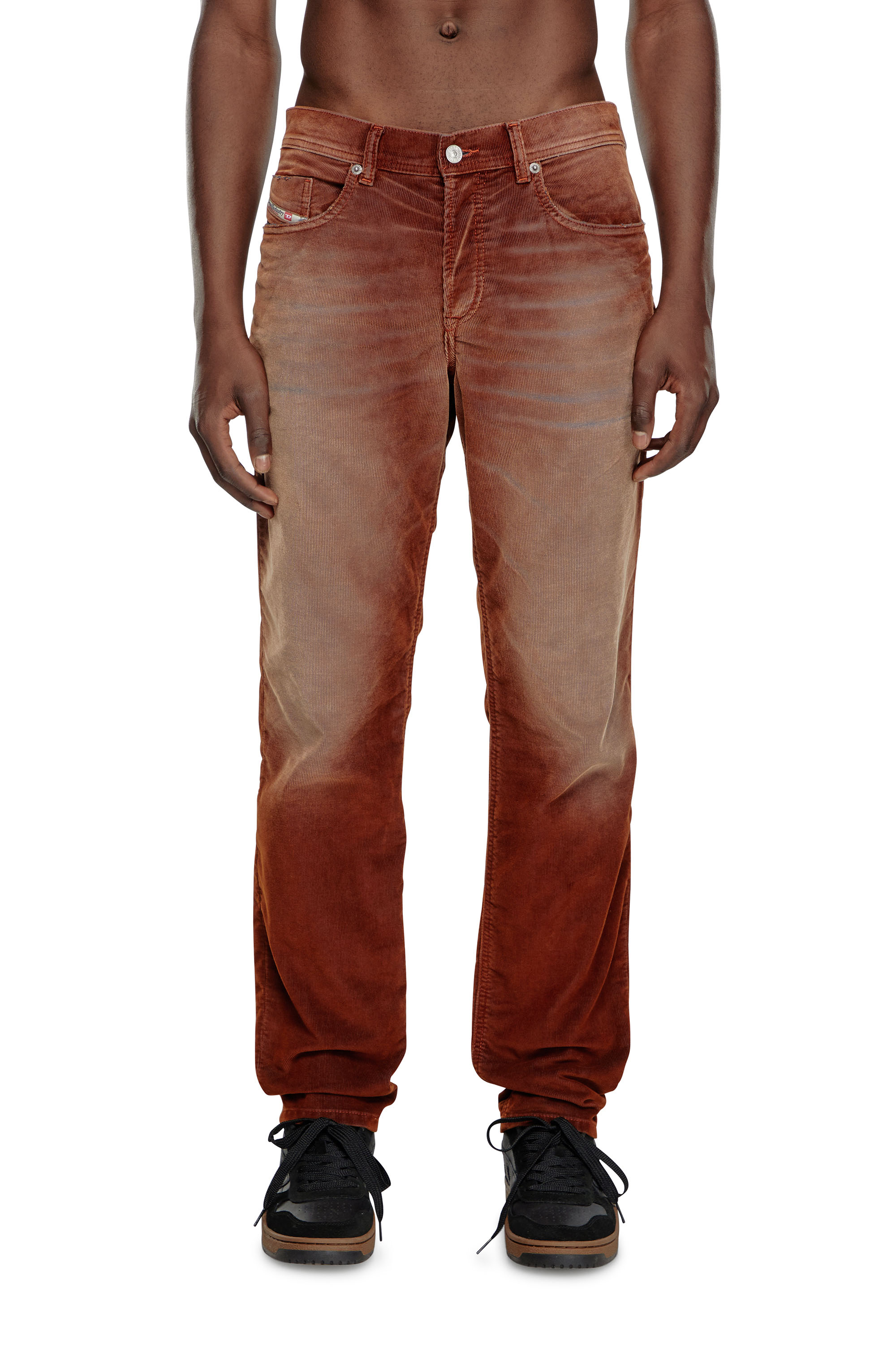 Diesel - Man Tapered Jeans 2023 D-Finitive 003II, Brown - Image 1