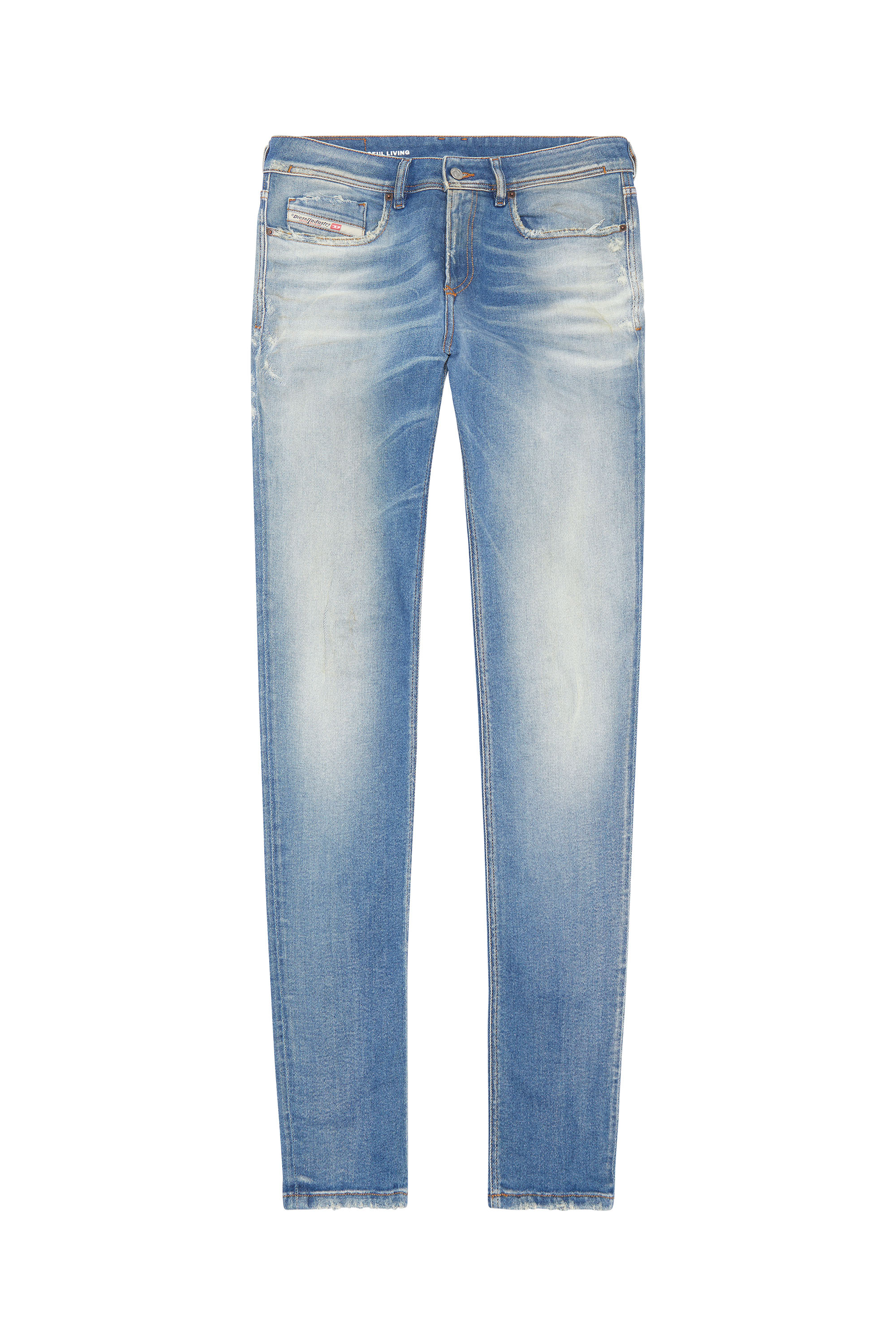 Diesel - Skinny Jeans 1979 Sleenker 09G26, Light Blue - Image 5