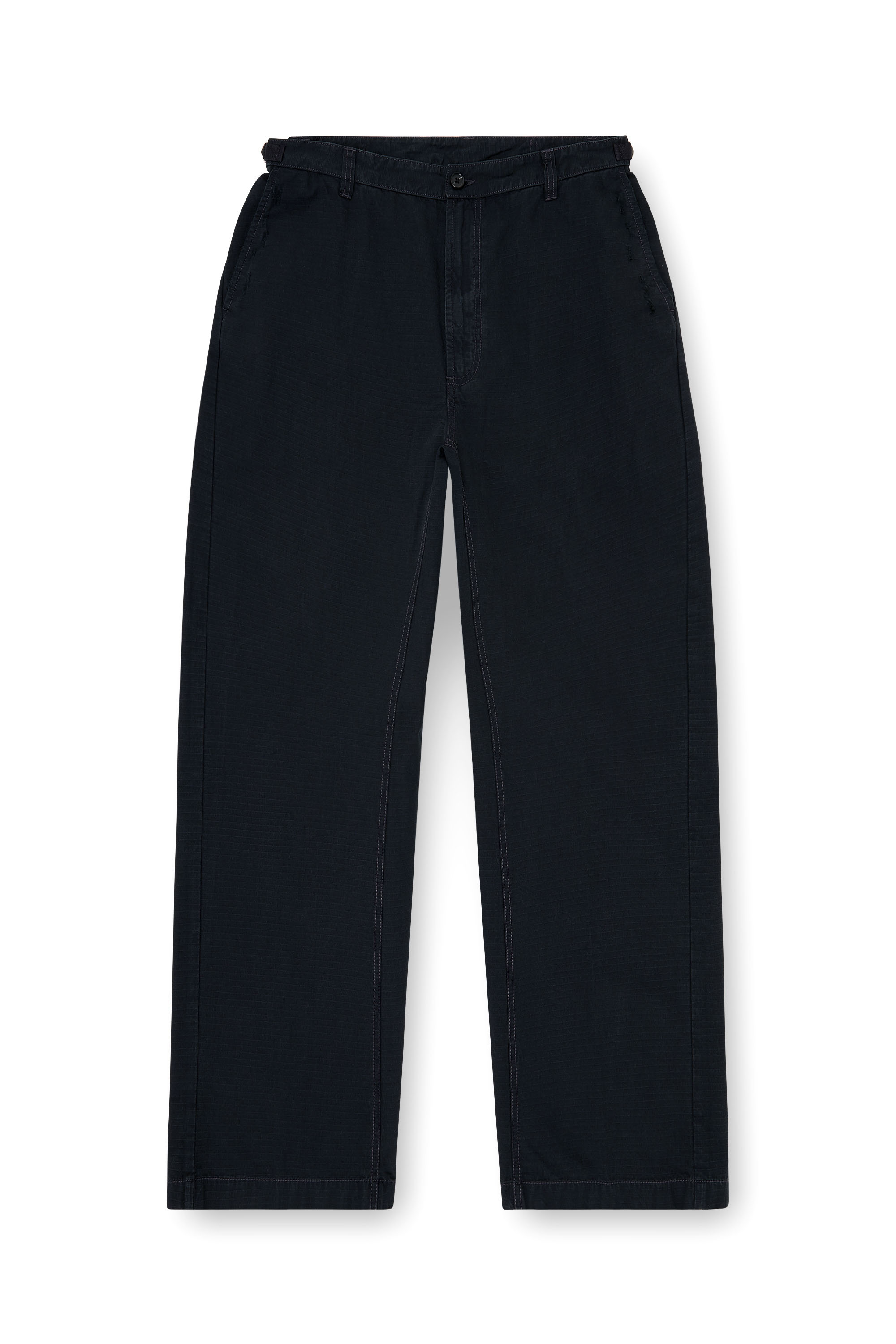 Diesel - P-BALL, Man's Cotton ripstop pants with side buckles in null - 2