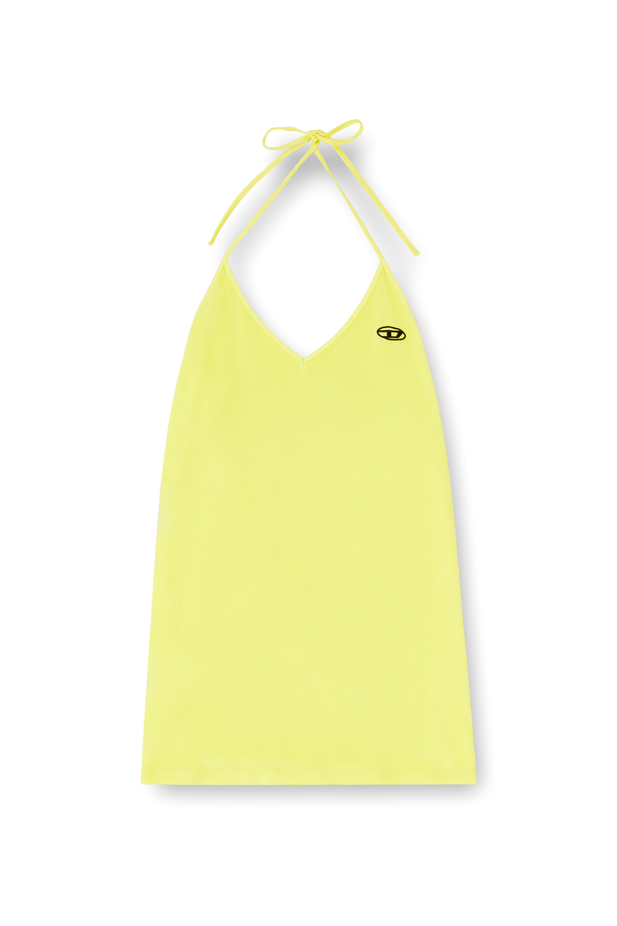 Diesel - MILVA-D-POP, Woman's Mini dress in towelling fabric in null - 3