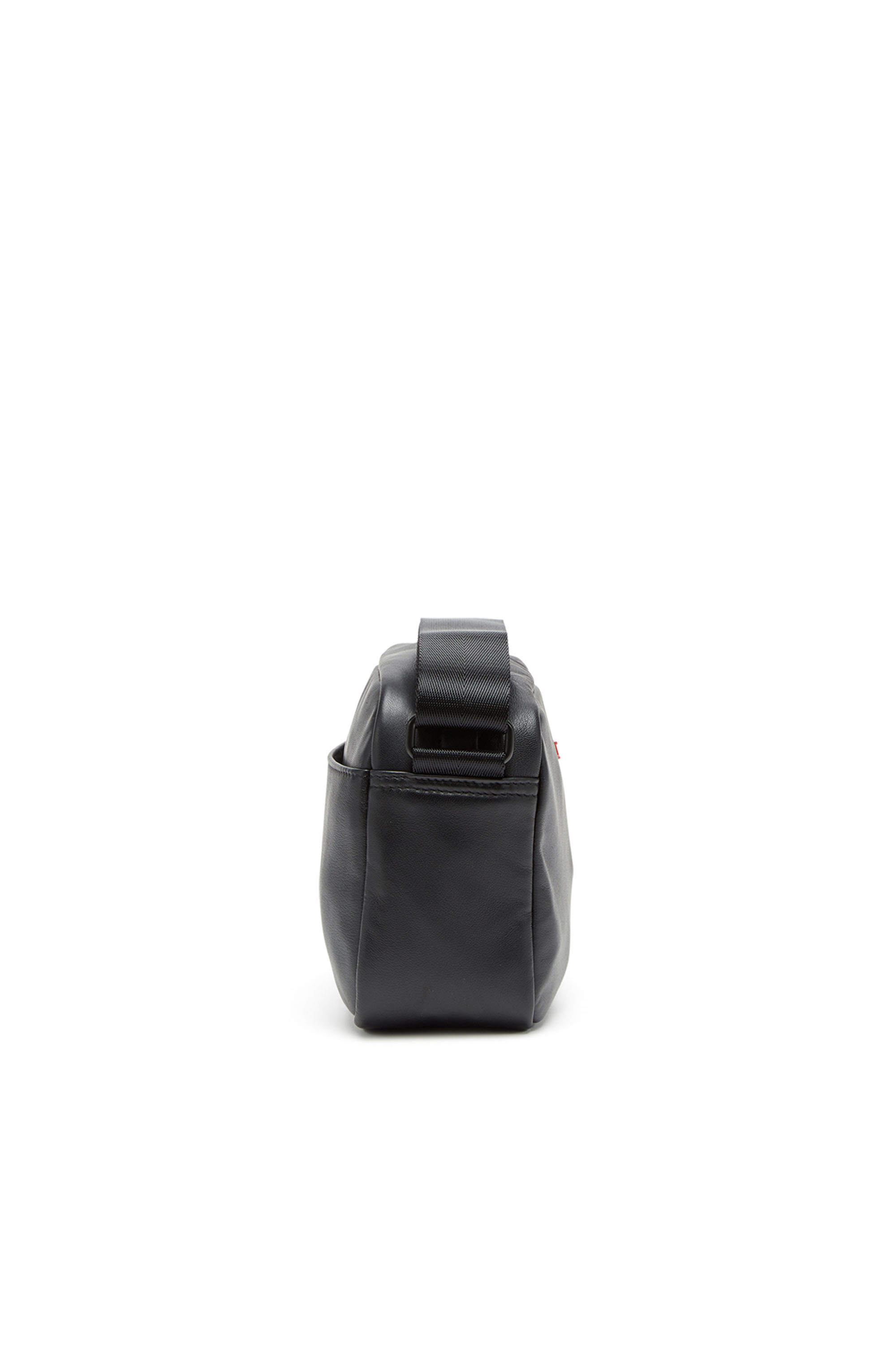 Diesel - RAVE CAMERA BAG X, Man's Rave-Camera bag in nappa leather in Black - 4
