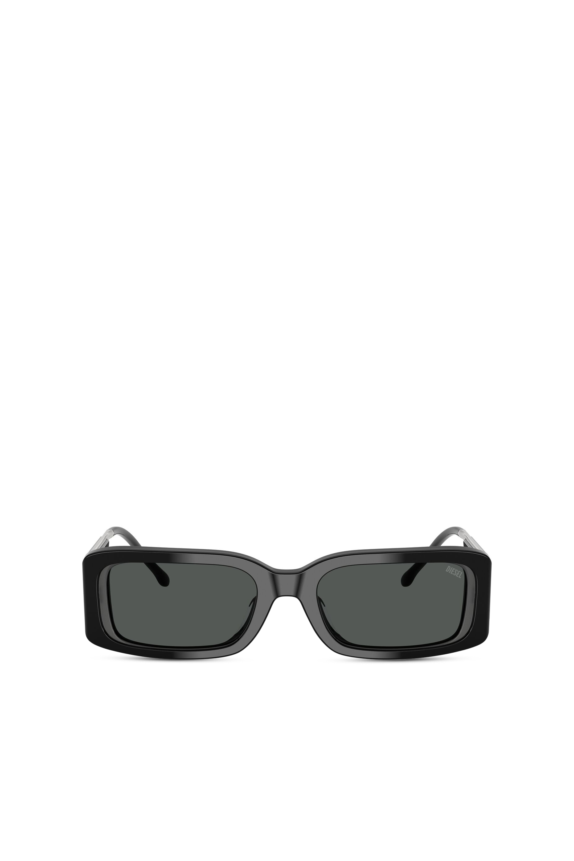 Diesel - 0DL2017U, Unisex's Rectangle sunglasses in Black - 1