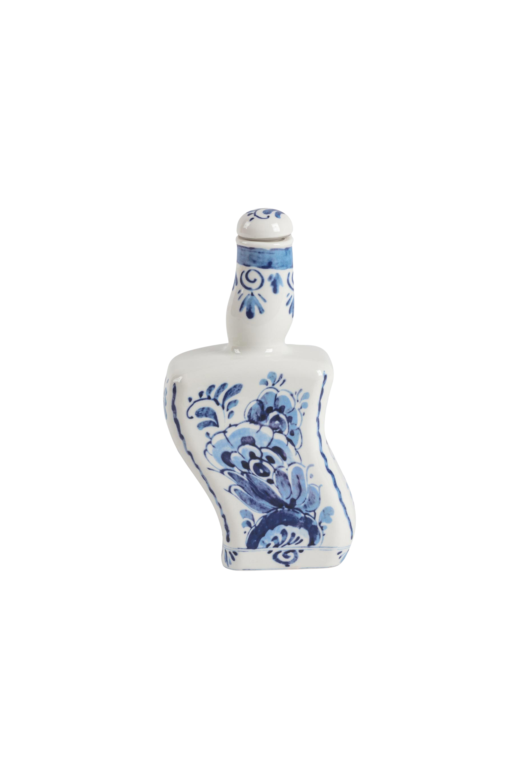 Diesel - 11288 PORCELAIN BOTTLE FOR SEASONING "CL, Unisex's Porcelain bottle for seasoning in White/Blue - 1
