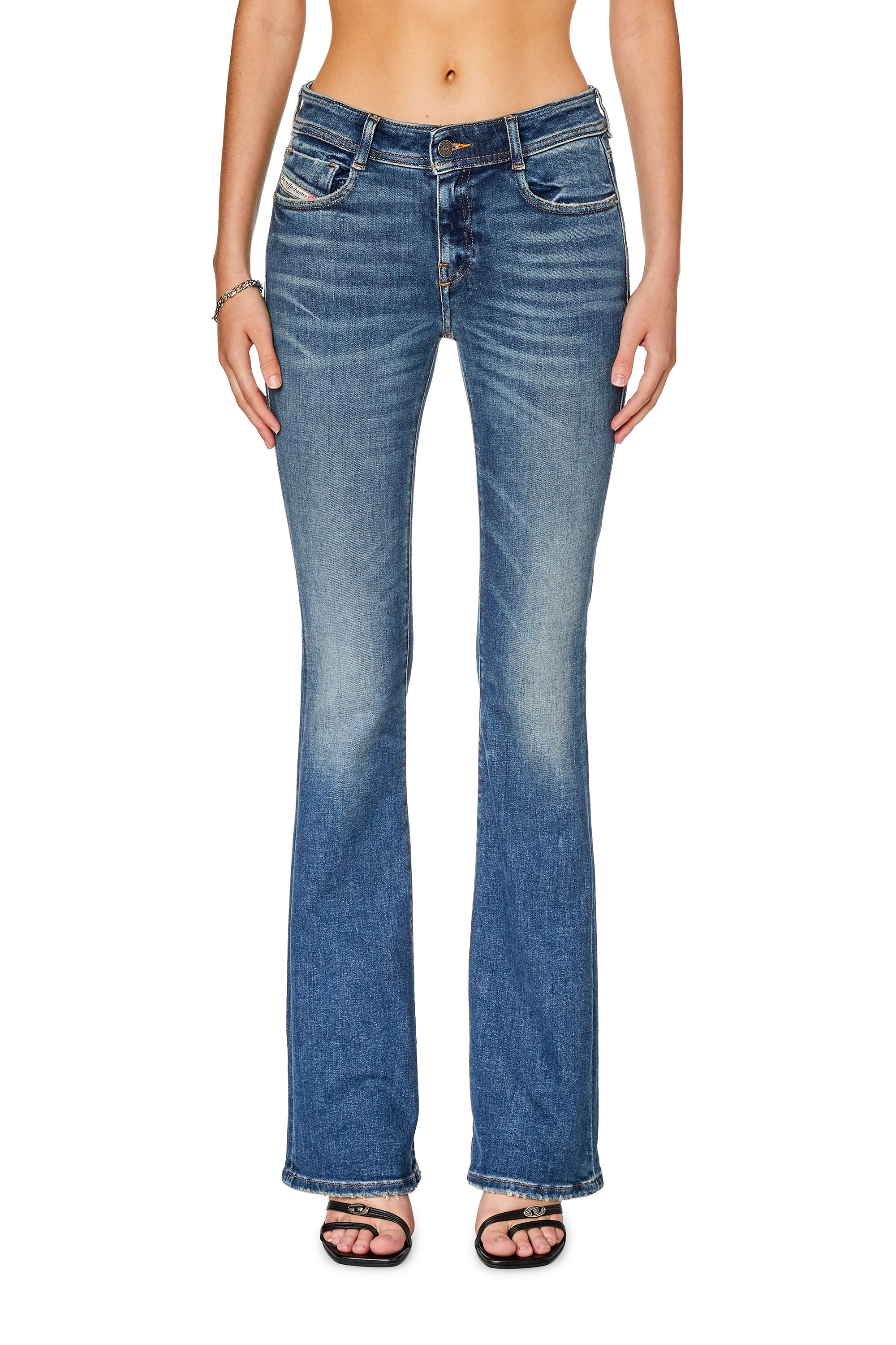 Diesel - Bootcut and Flare Jeans 1969 D-Ebbey 09G71, Dark Blue - Image 1