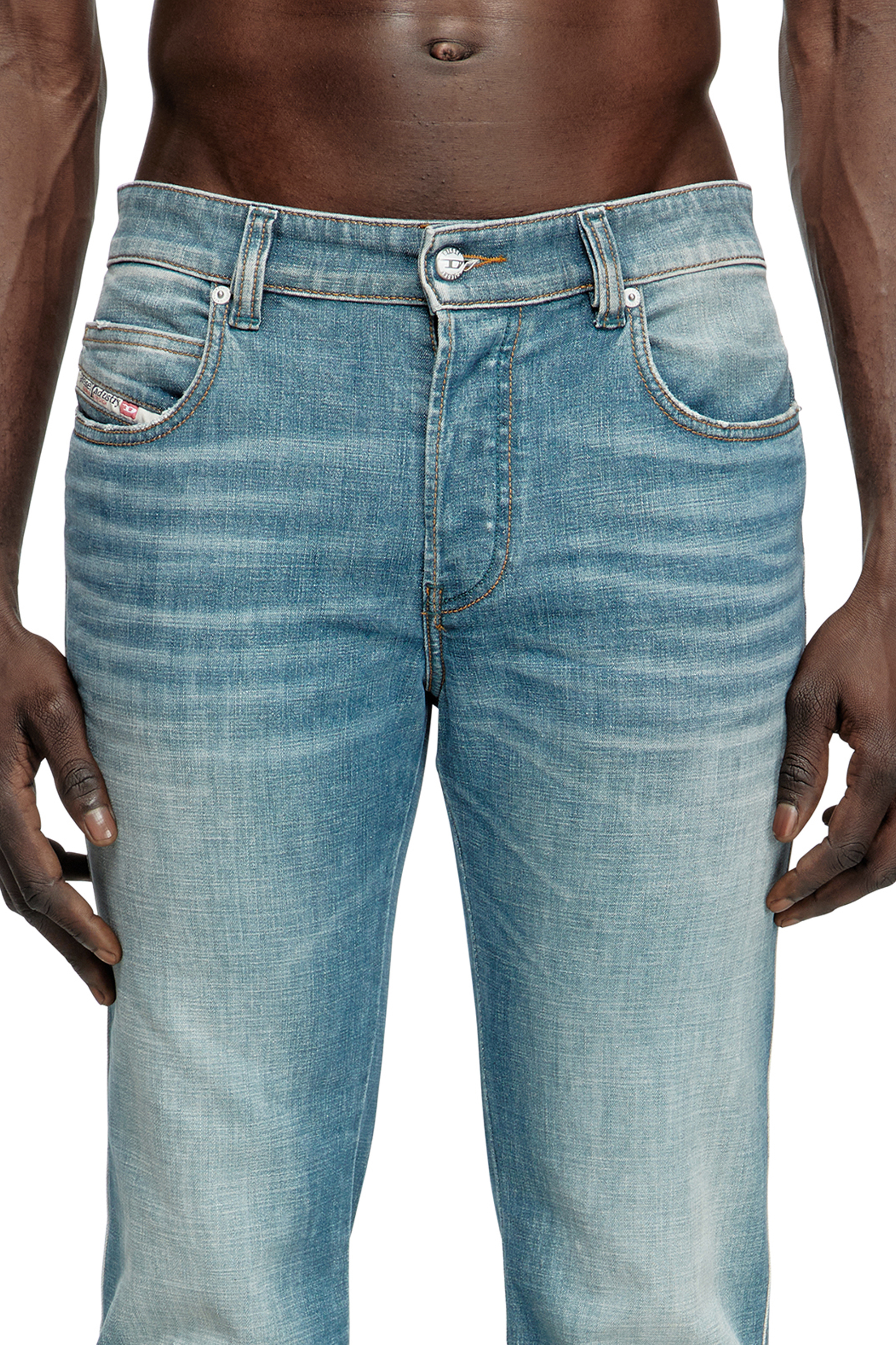 Diesel - Man's Slim Jeans 1993 D-Vyl 09M58, Medium blue - 5