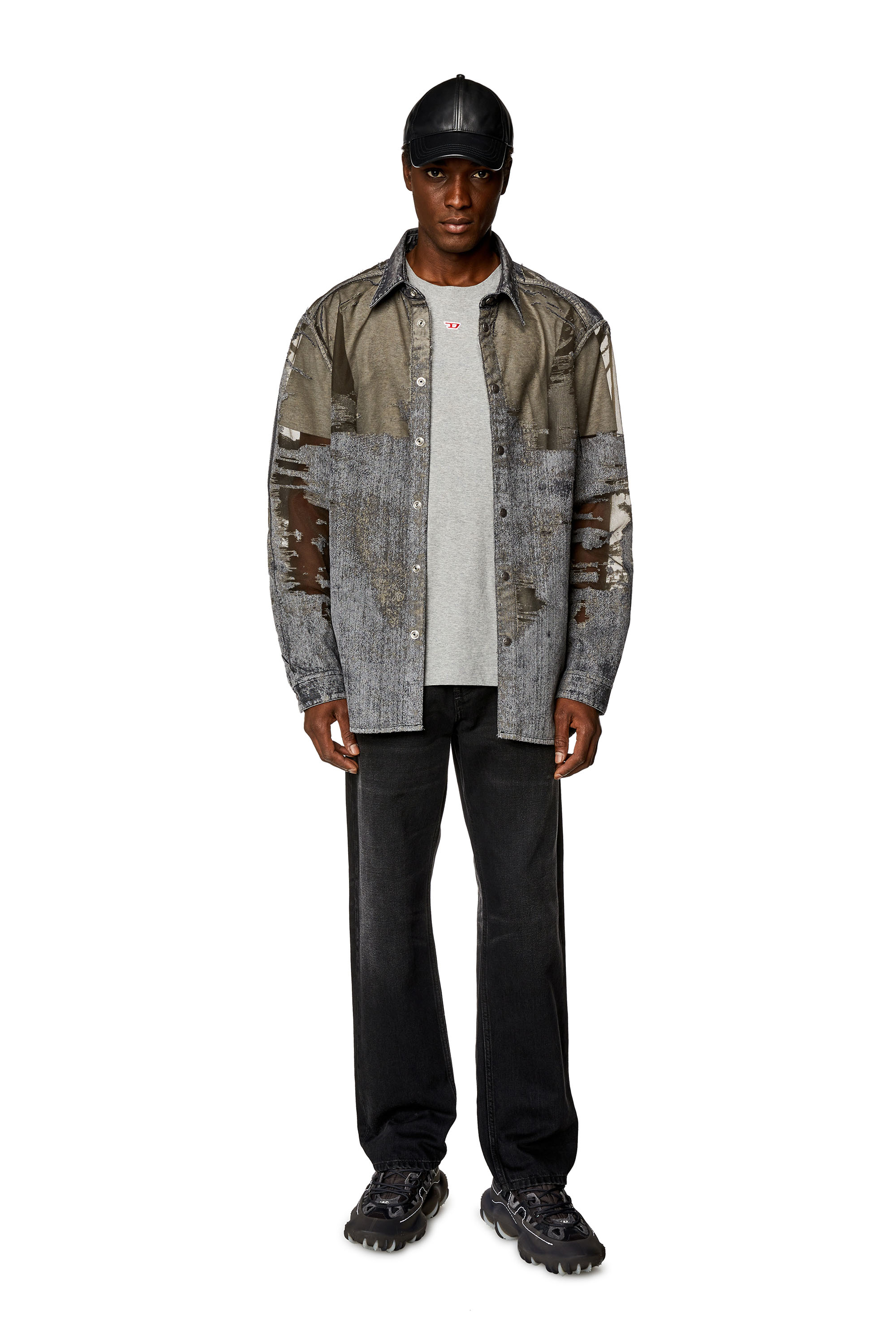 Diesel - D-SIMPLY-OVER-FSD, Black/Dark grey - Image 2