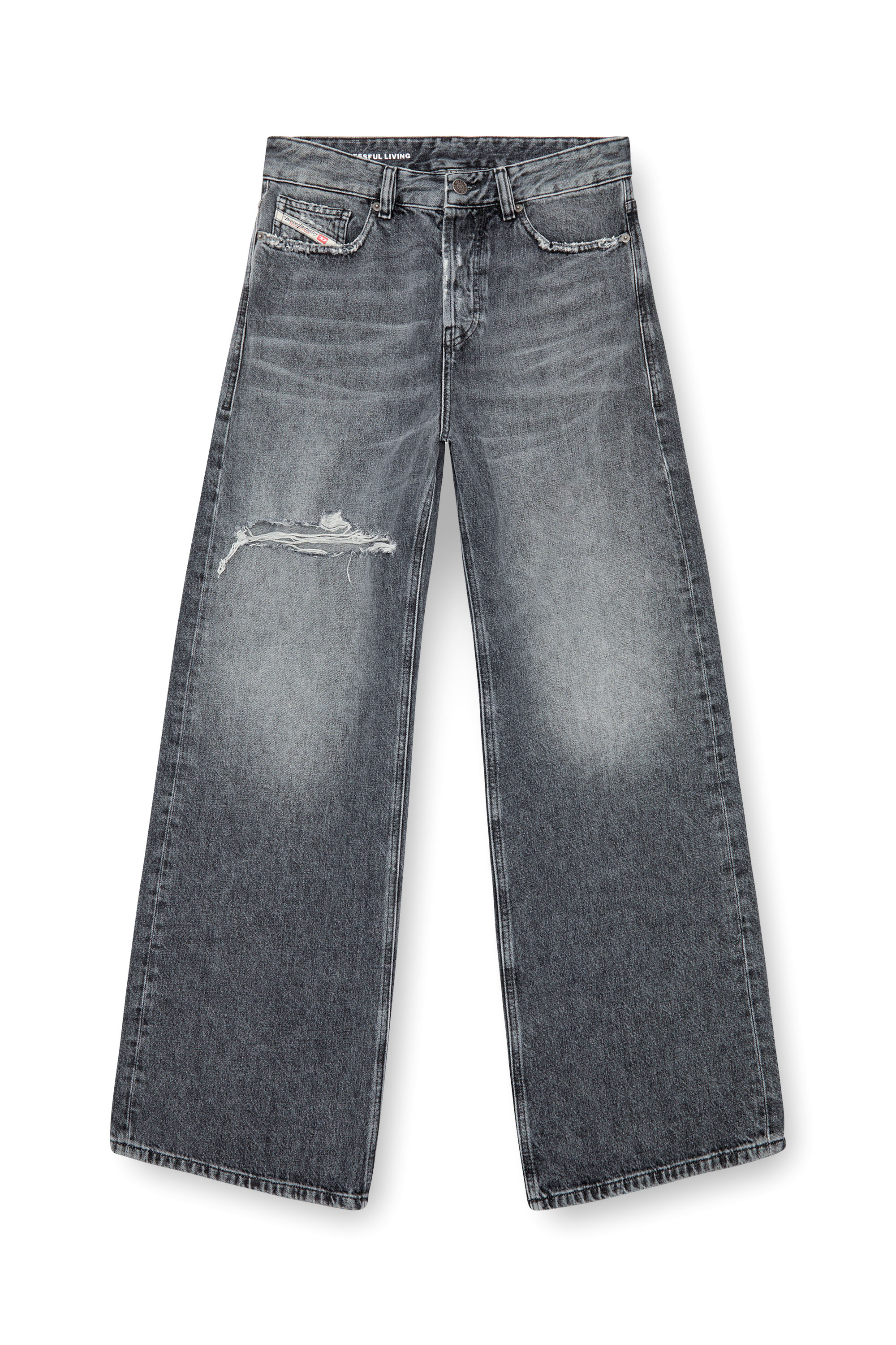 Relaxed Jeans 1996 D-Sire 007X4, Black/Dark grey Diesel - Woman's Relaxed Jeans 1996 D-Sire 007X4, Black/Dark grey - 2