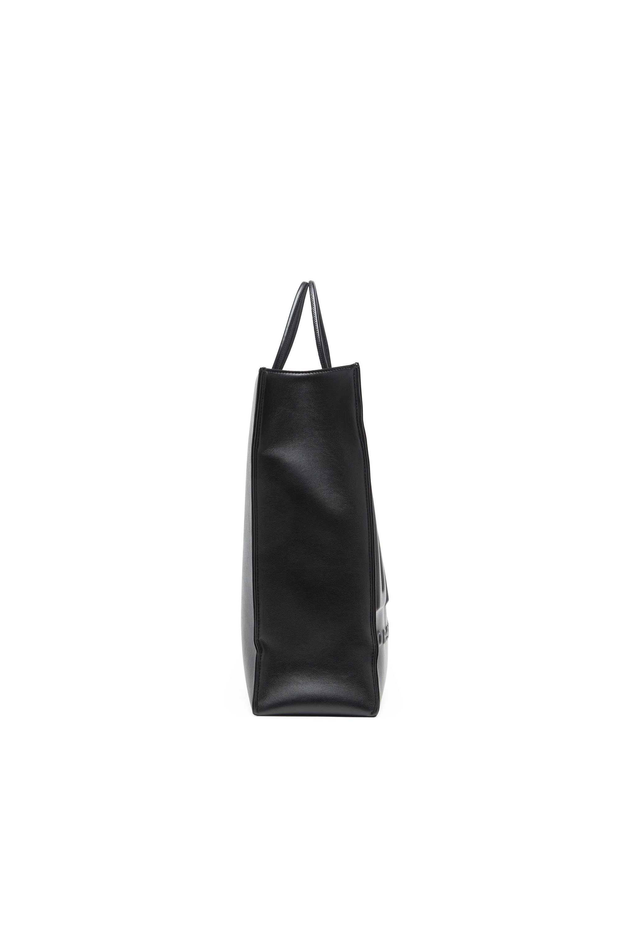 Diesel - DSL 3D SHOPPER EW X, Unisex's Dsl 3D-Shopping bag in soft PU with an embossed logo in Black - 4