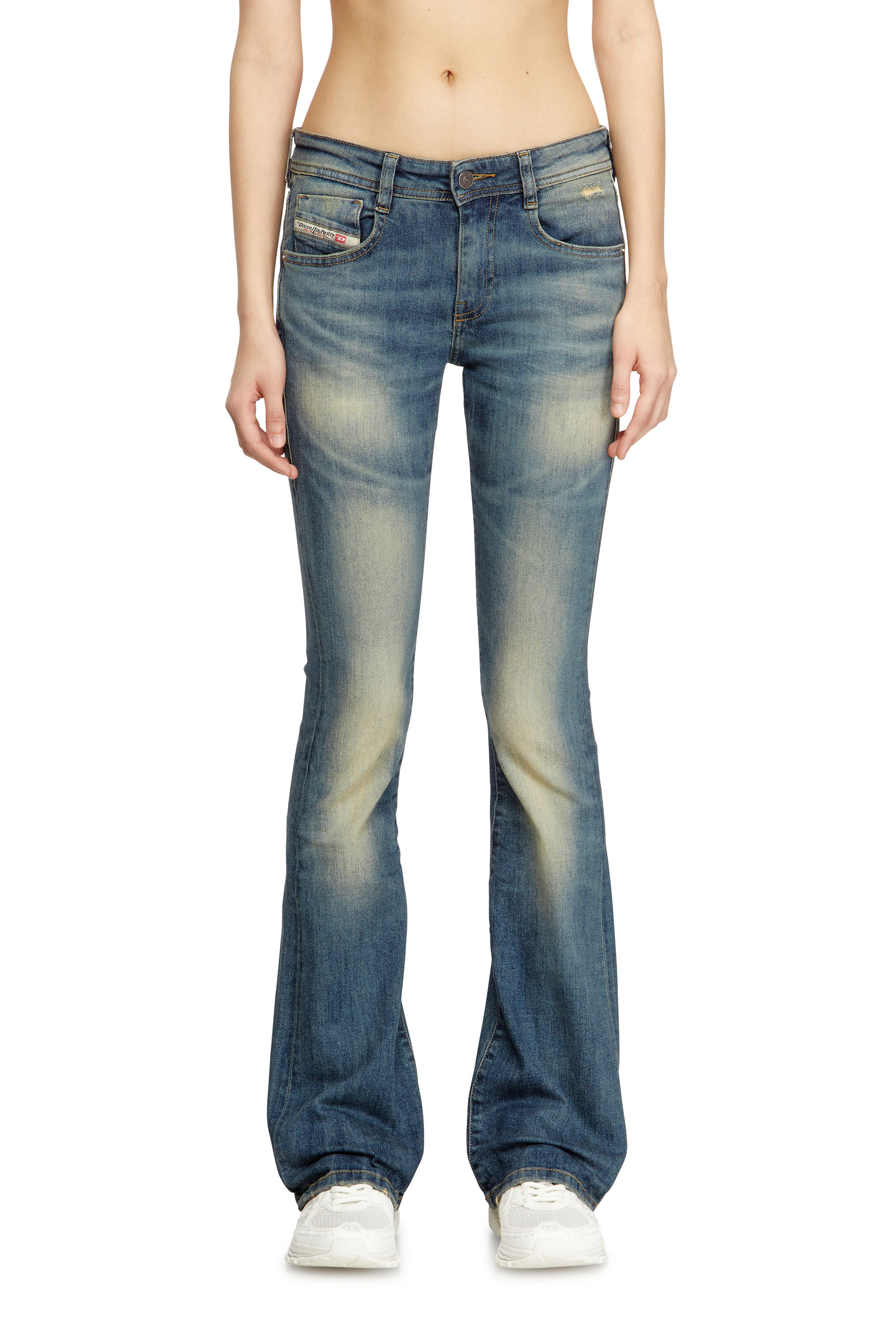 Diesel - Woman's Bootcut Jeans 1969 D-Ebbey 0ADBP, Medium blue - 1