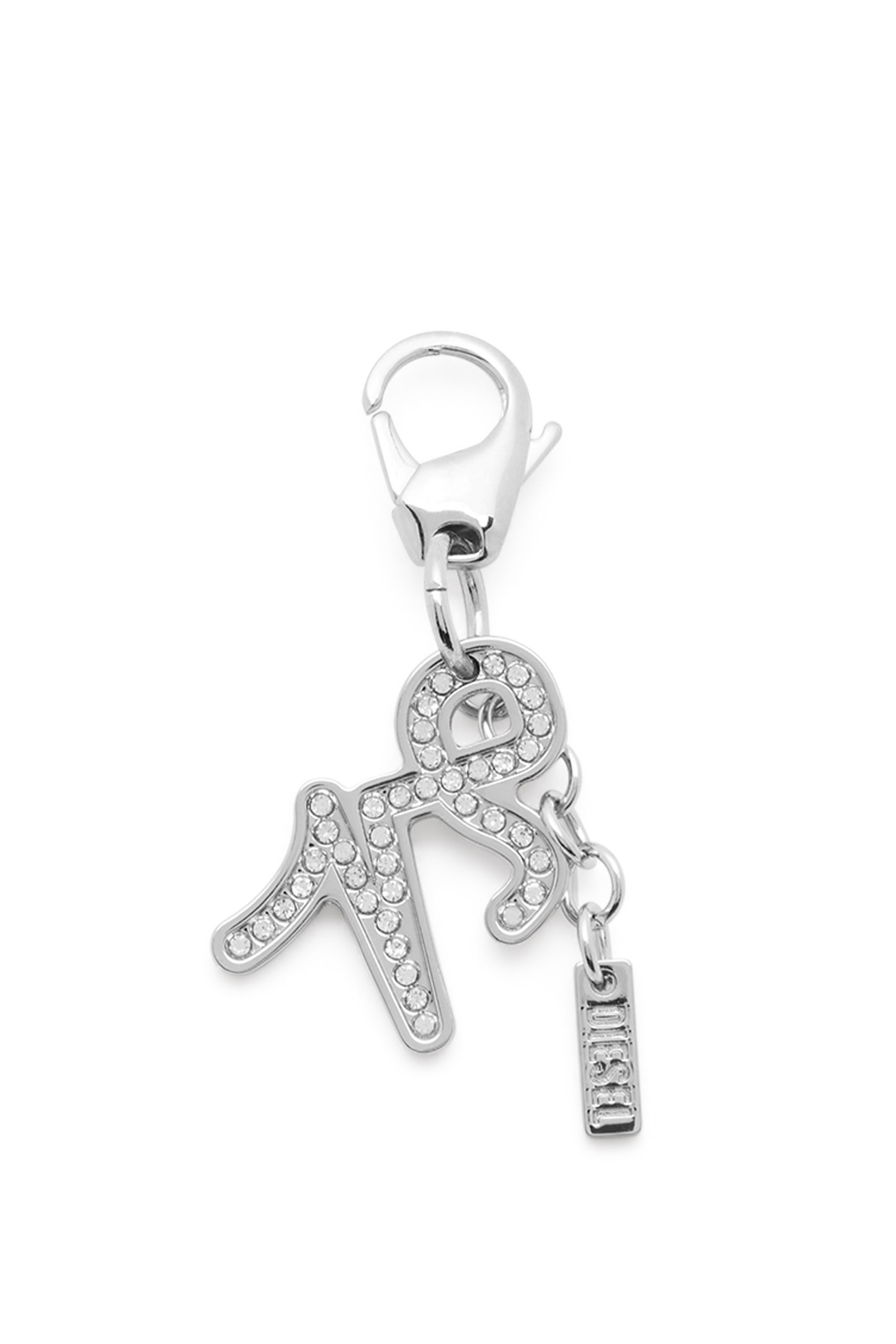 Diesel - CHARM CAPRICORN, Unisex's Metal Capricorn charm with rhinestones in Silver - 1