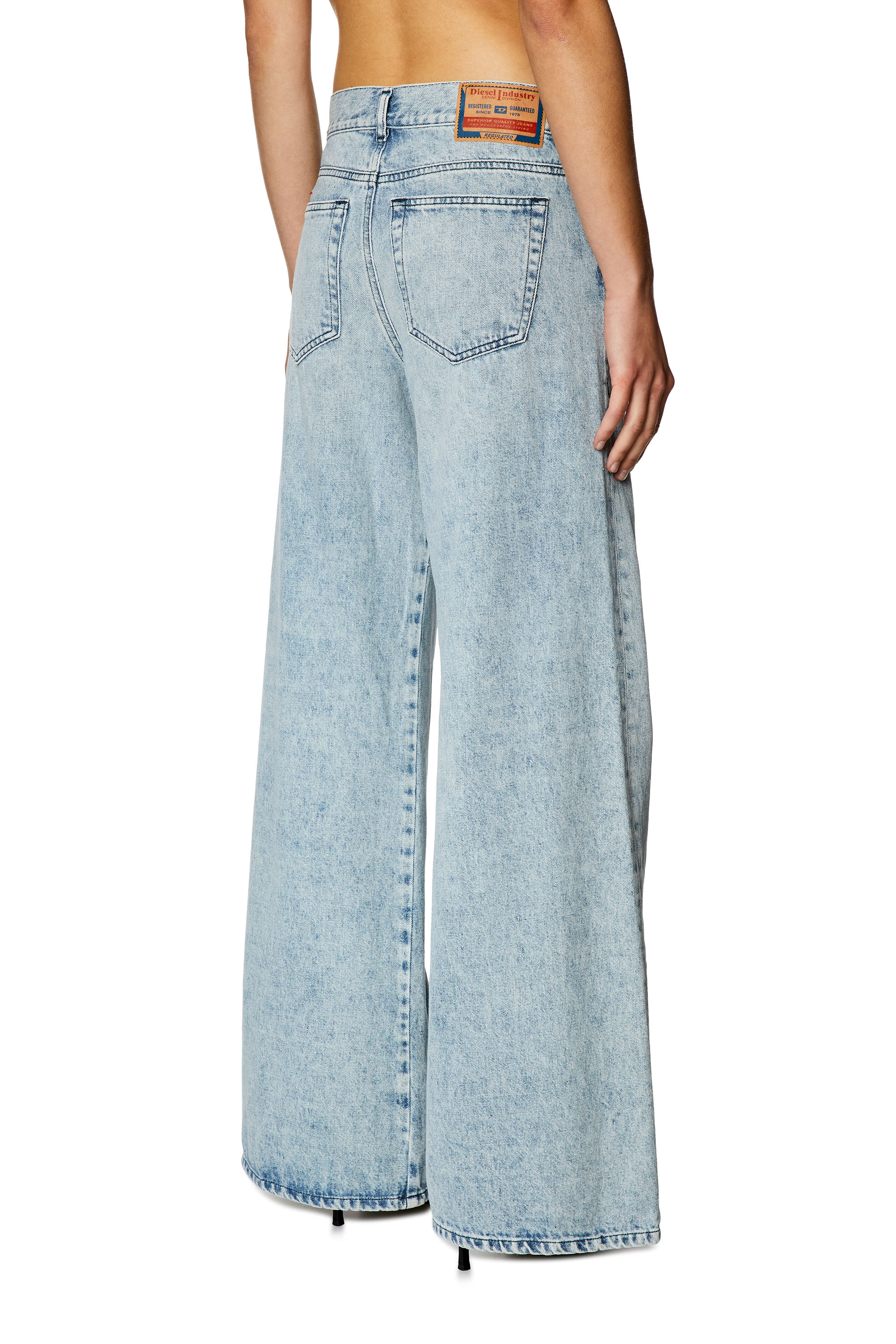 Diesel - Bootcut and Flare Jeans 1978 D-Akemi 09I79, Light Blue - Image 3