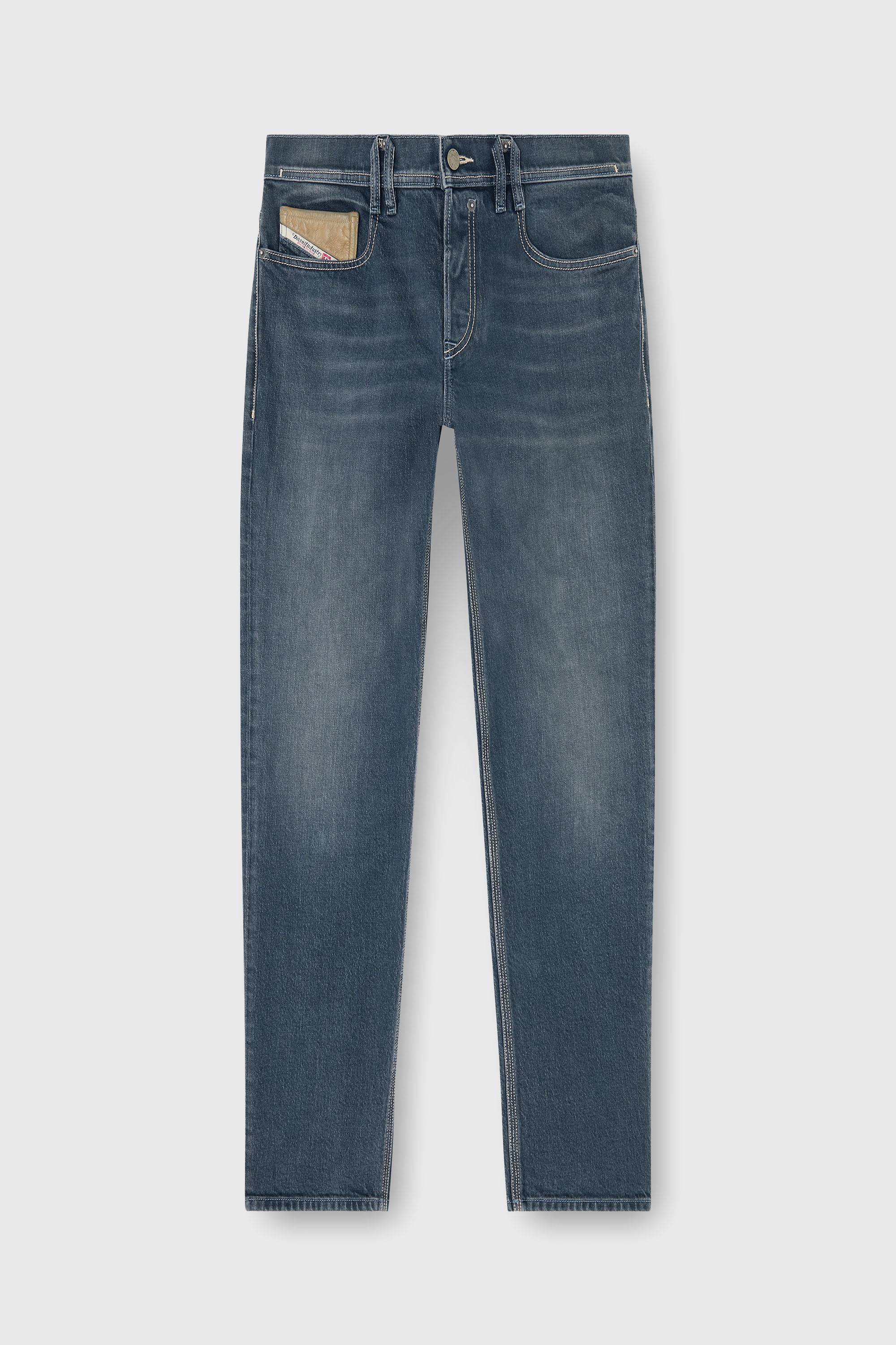 Diesel - Man's Regular Jeans 2023 D-Finitive 007GQ, Medium blue - 6