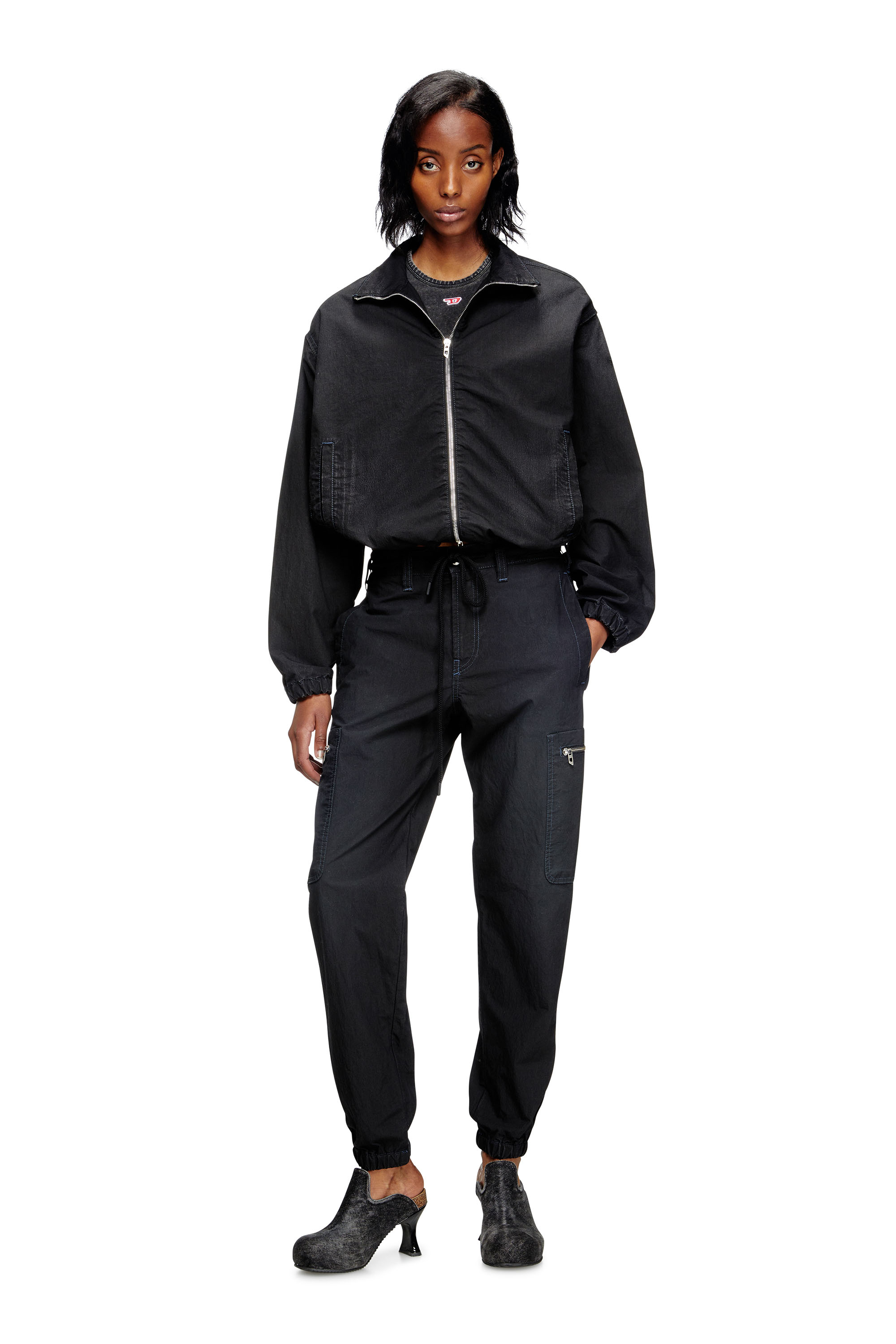 Slim D-Lab JoggJeans® 068SJ, Black/Dark grey Diesel - Unisex's Slim D-Lab JoggJeans® 068SJ, Black/Dark grey - 7