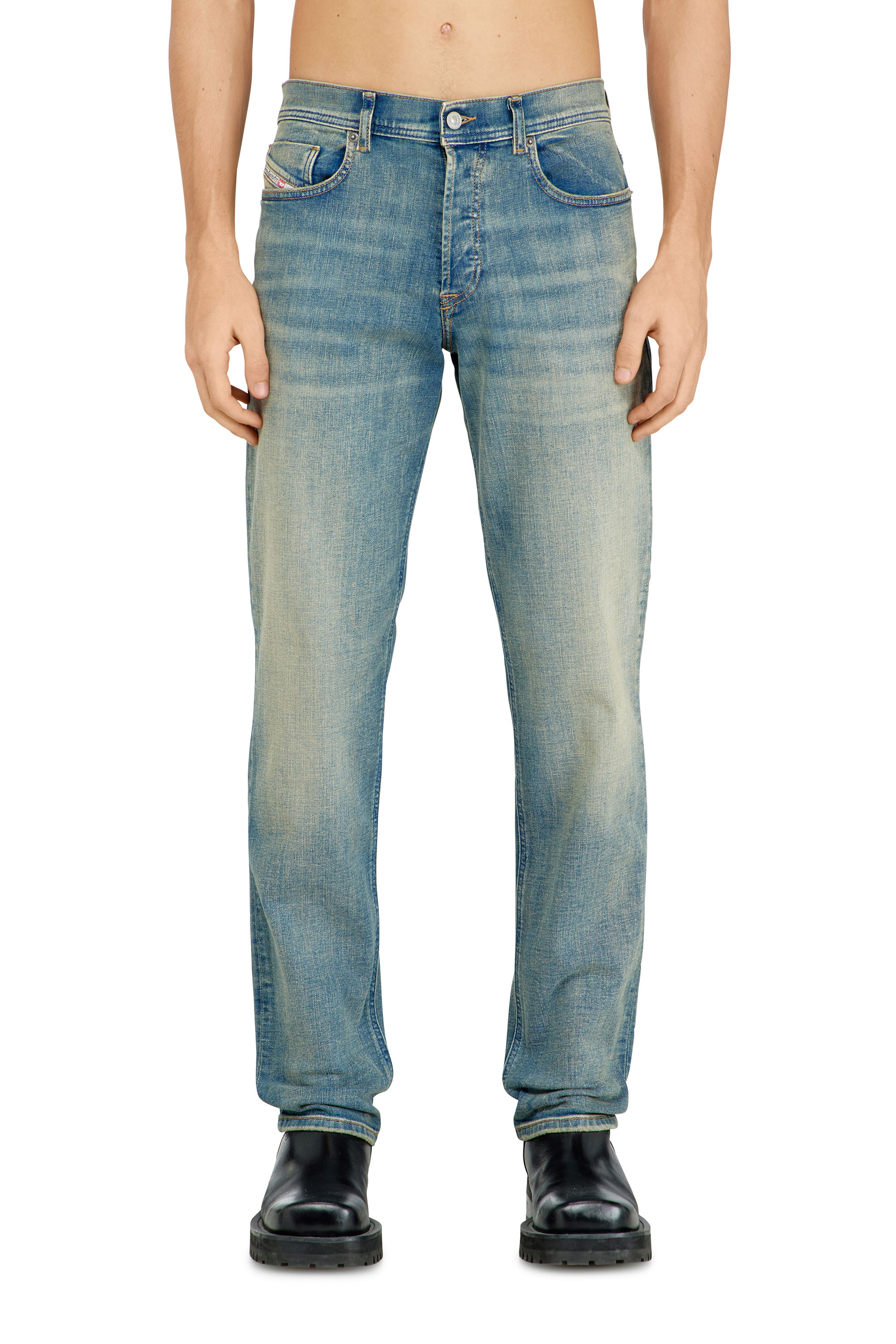 Diesel - Man's Regular Jeans 2023 D-Finitive 09N32, Medium blue - 1