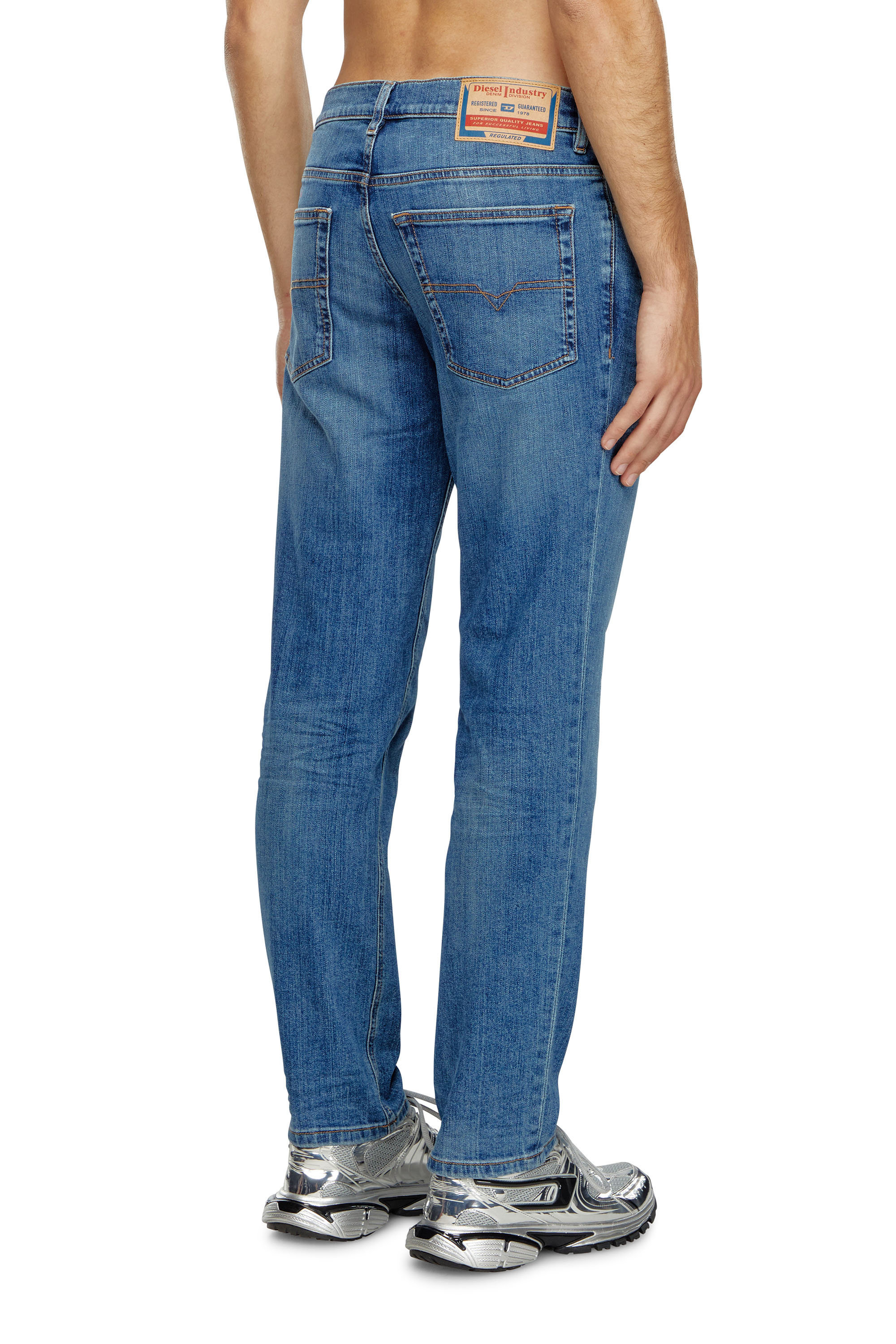 Diesel - Man's Regular Jeans 2023 D-Finitive 0KIAL, Light Blue - 3