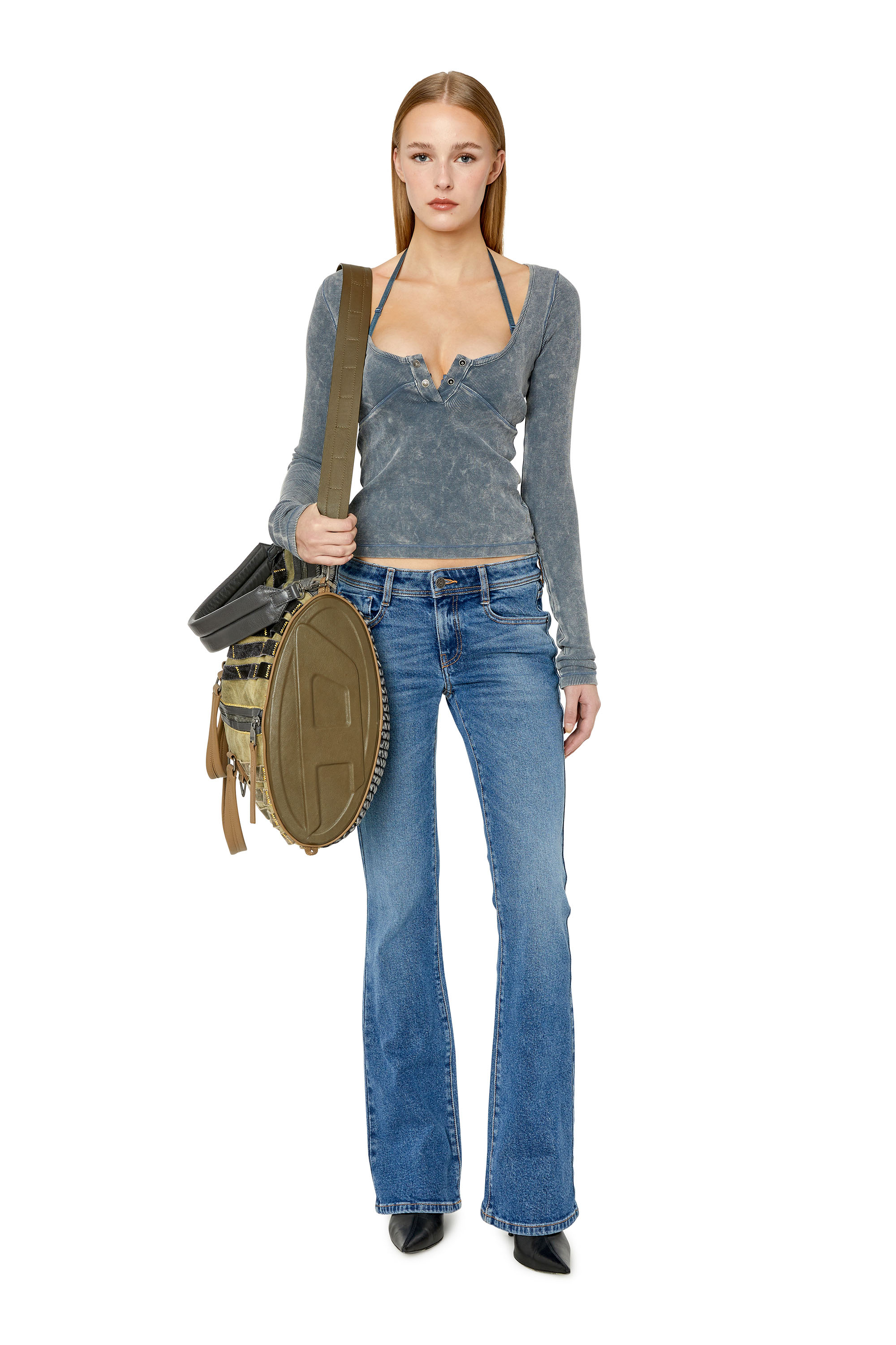 Diesel - Bootcut and Flare Jeans 1969 D-Ebbey 0NFAJ, Medium blue - Image 5