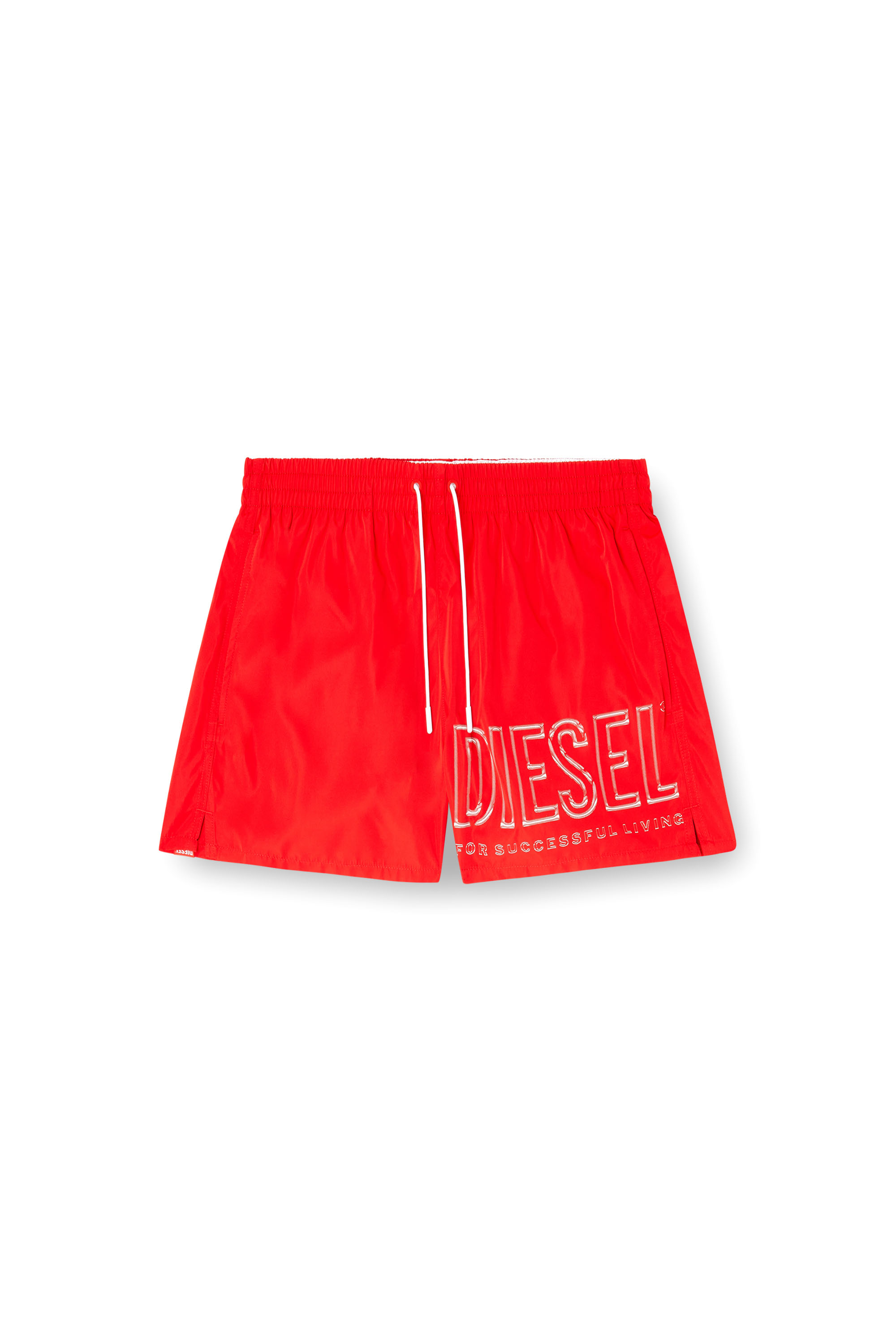 Diesel - OLYMPIC-34-D-CORE, Man's Mid-length swim shorts with outline logo in null - 3