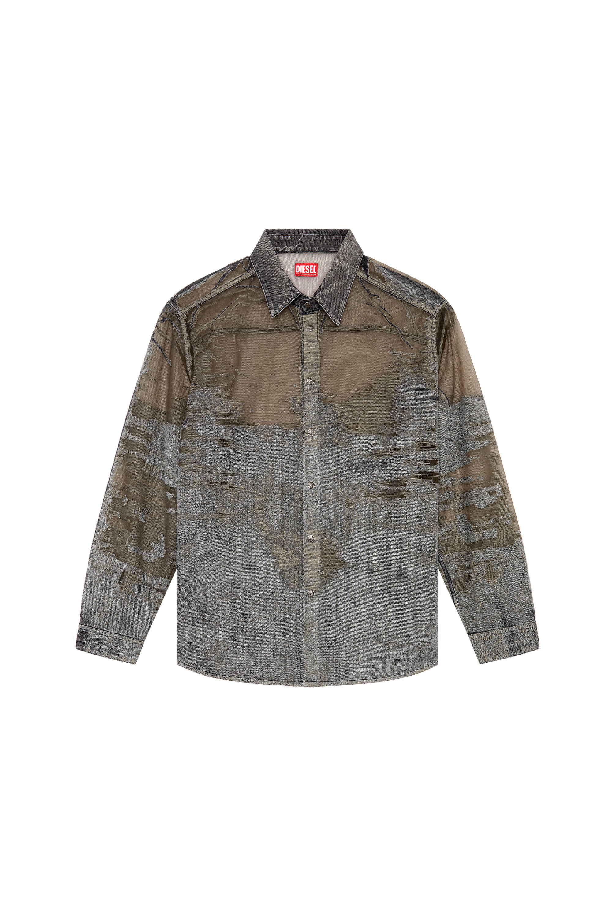 Diesel - D-SIMPLY-OVER-FSD, Black/Dark grey - Image 3