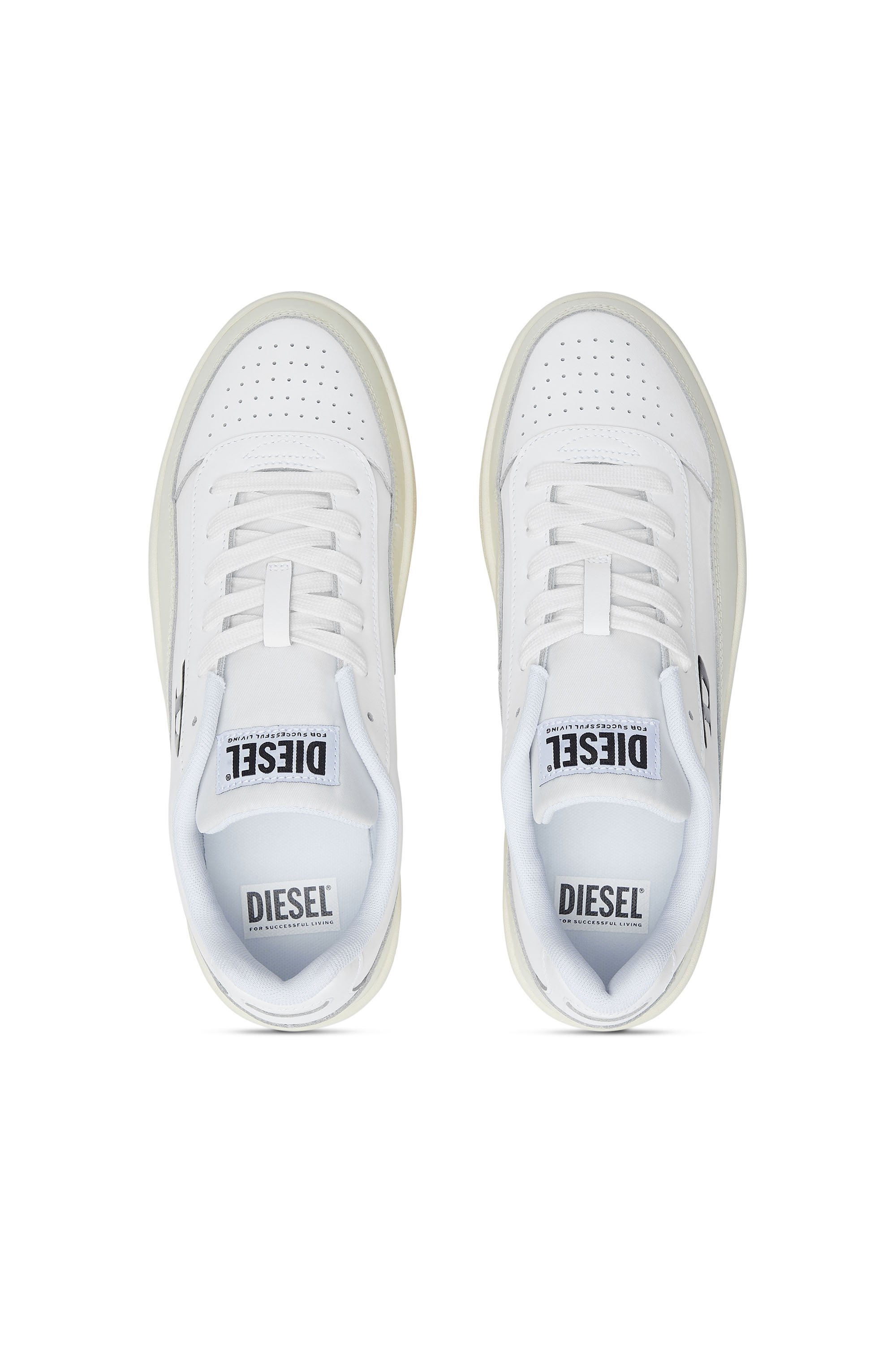 Diesel - S-TRACKER-D LOW, Man's Low top sneaker in White/Beige - 5