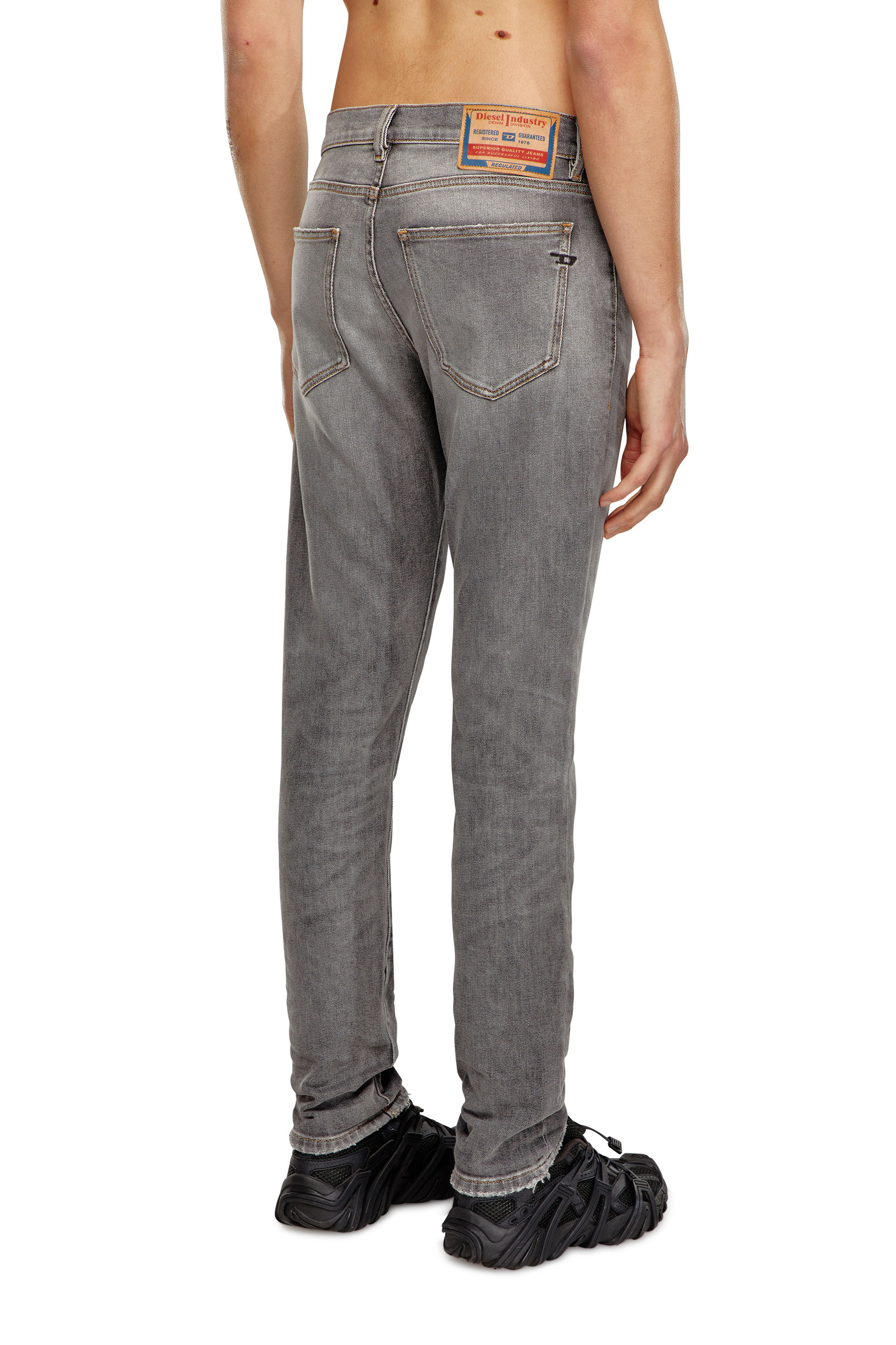 Diesel - Slim Jeans 2019 D-Strukt 09H44, Grey - Image 3