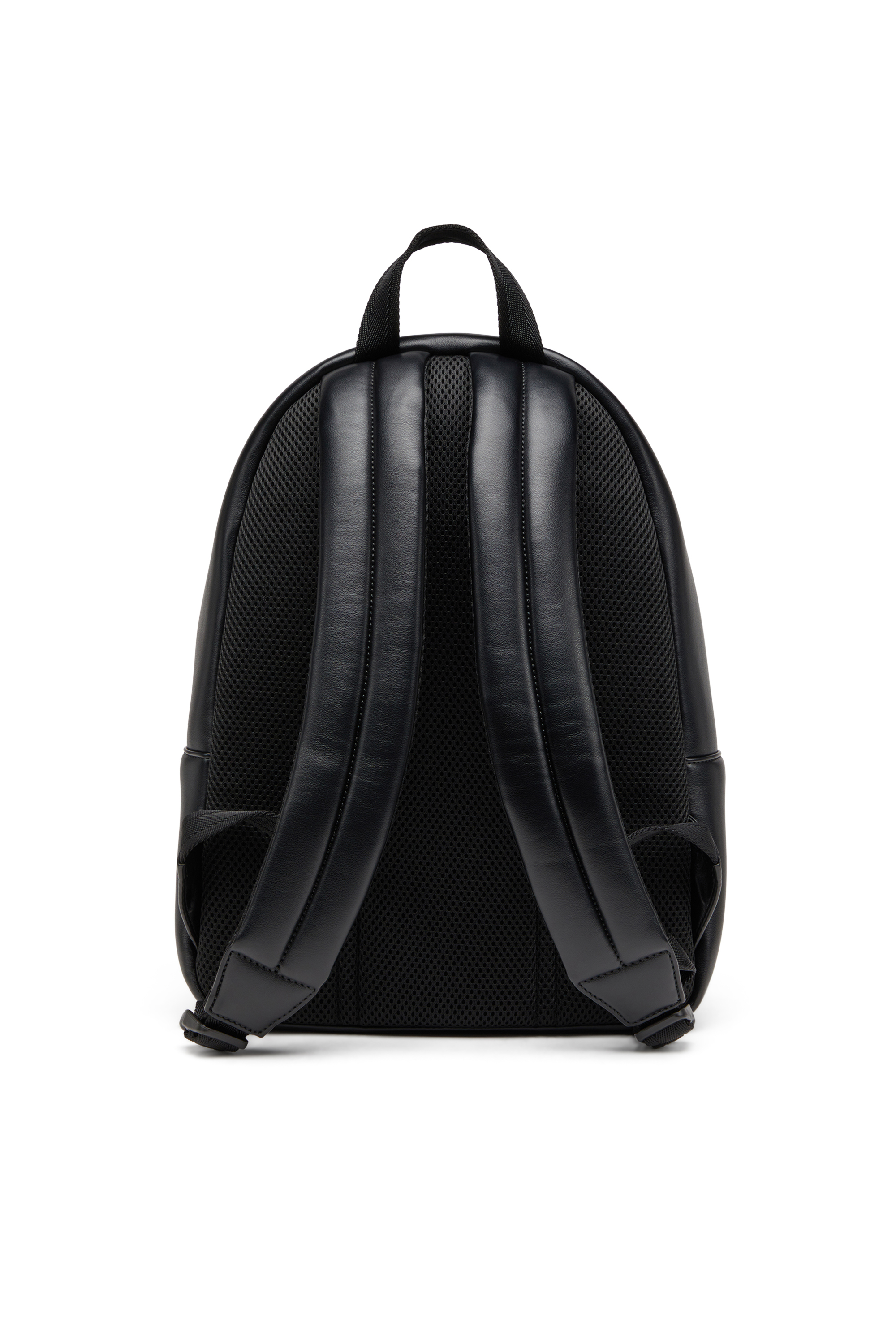 Diesel - HOLI-D BACKPACK M, Man's Backpack in neoprene and PU in Black - 2