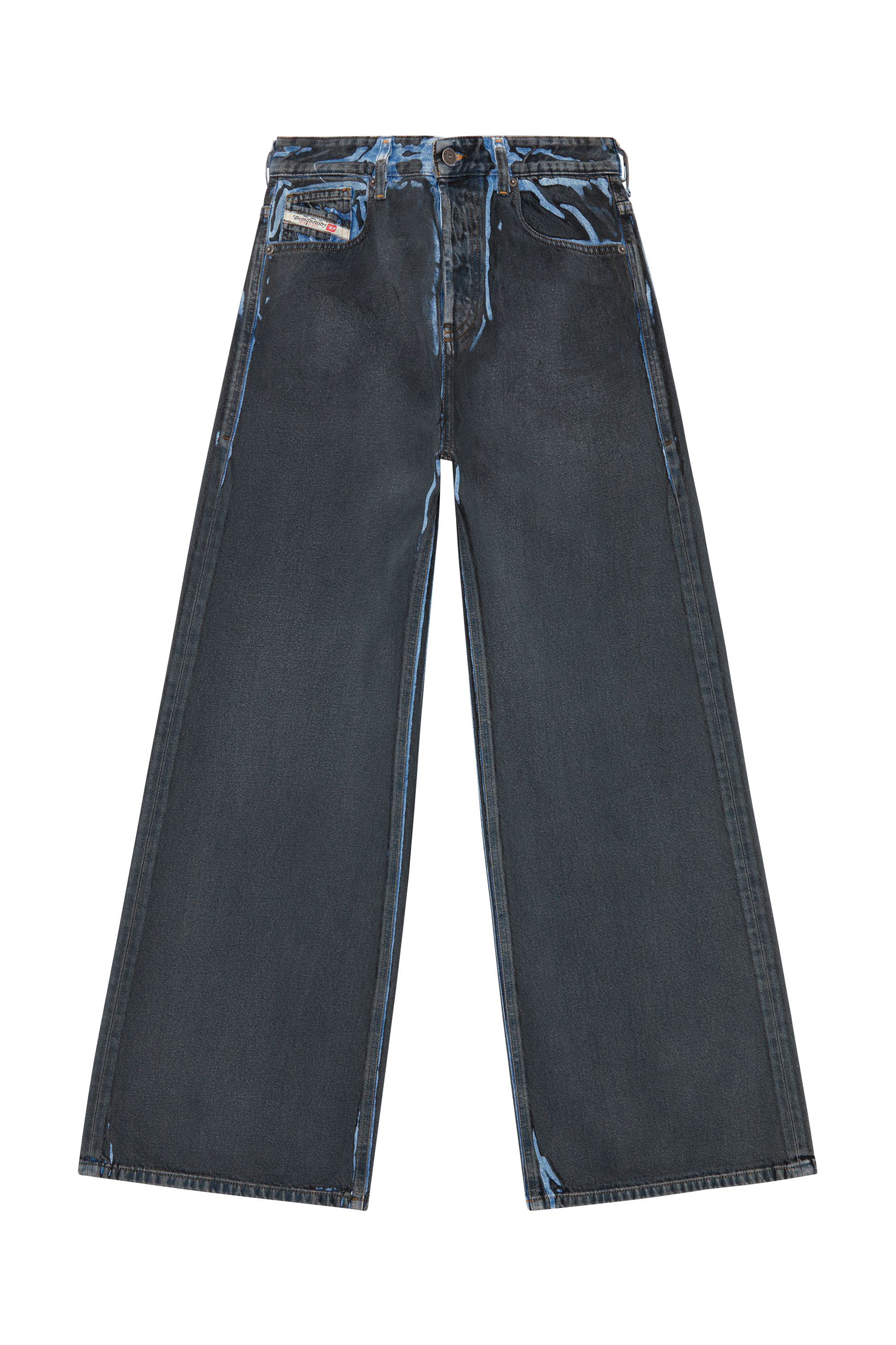 Diesel - Straight Jeans 1996 D-Sire 09I47, Black/Dark grey - Image 5