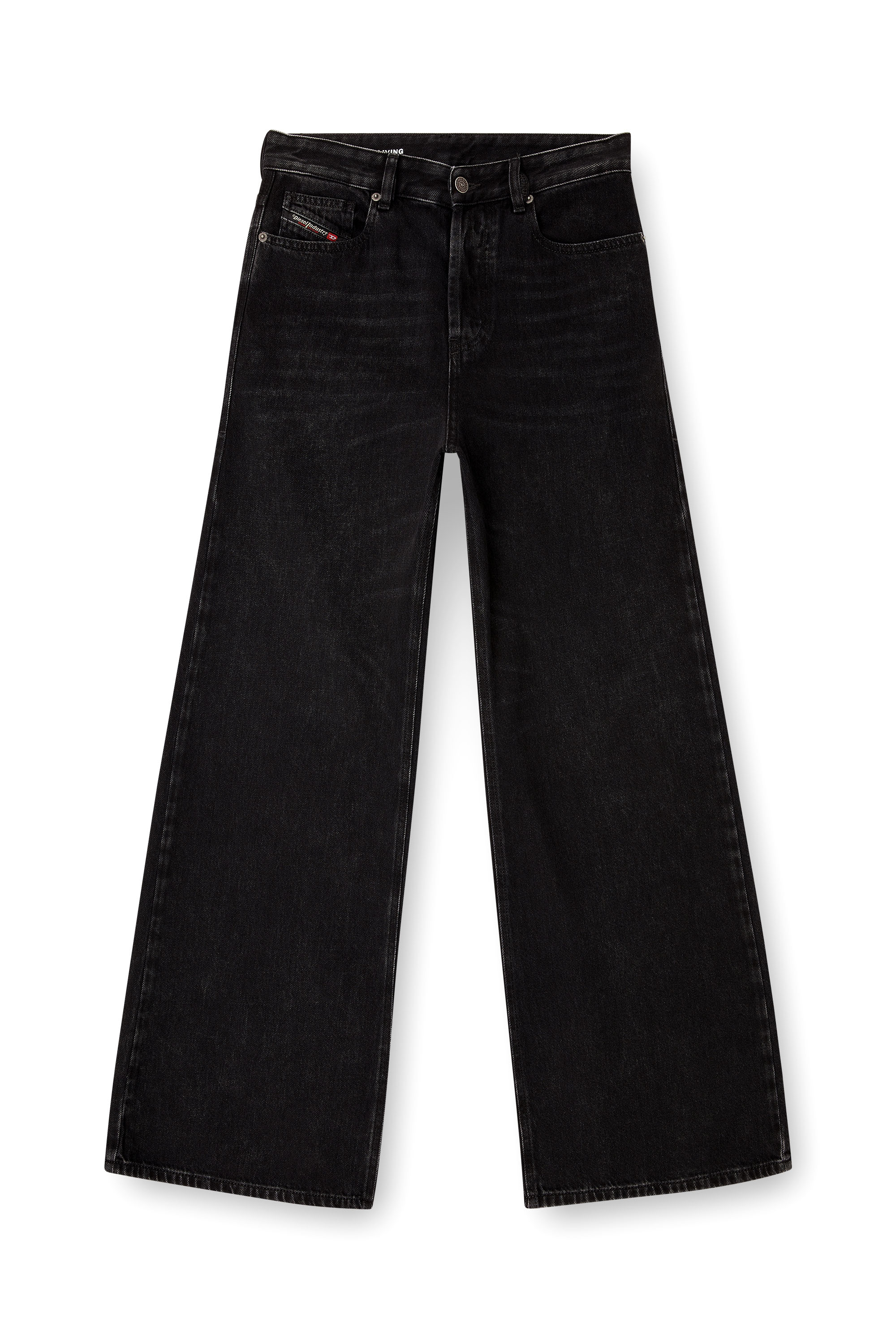 Relaxed Jeans 1996 D-Sire 09P09, Black/Dark grey Diesel - Woman's Relaxed Jeans 1996 D-Sire 09P09, Black/Dark grey - 2
