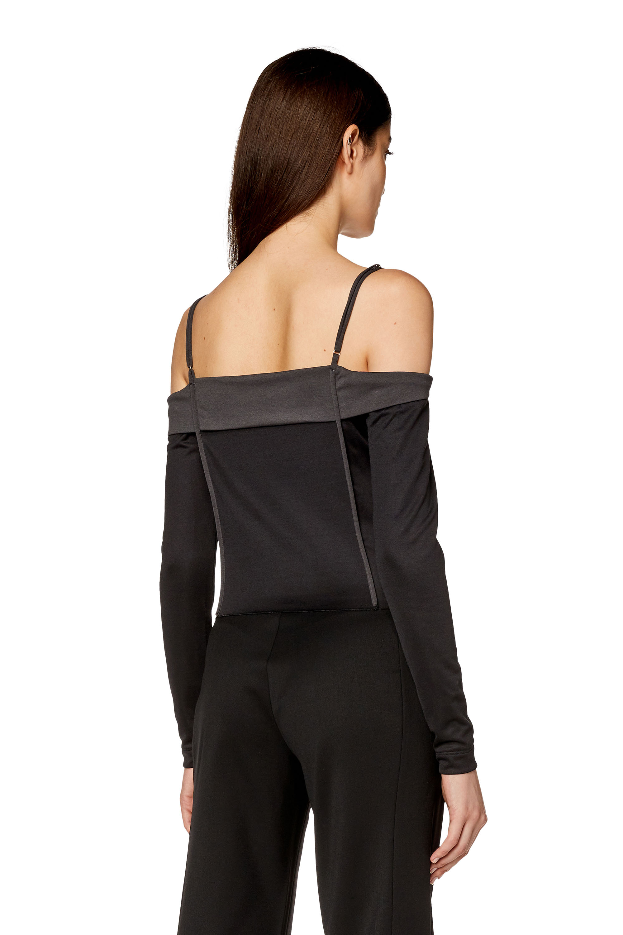 Diesel - T-DRAPER, Black - Image 3