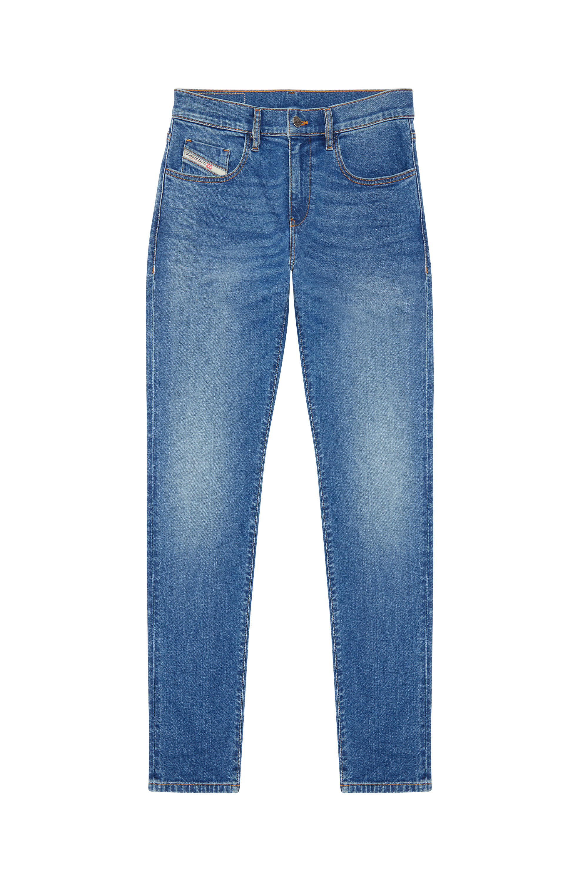 Diesel - Slim Jeans 2019 D-Strukt 0ENAT, Medium blue - Image 5
