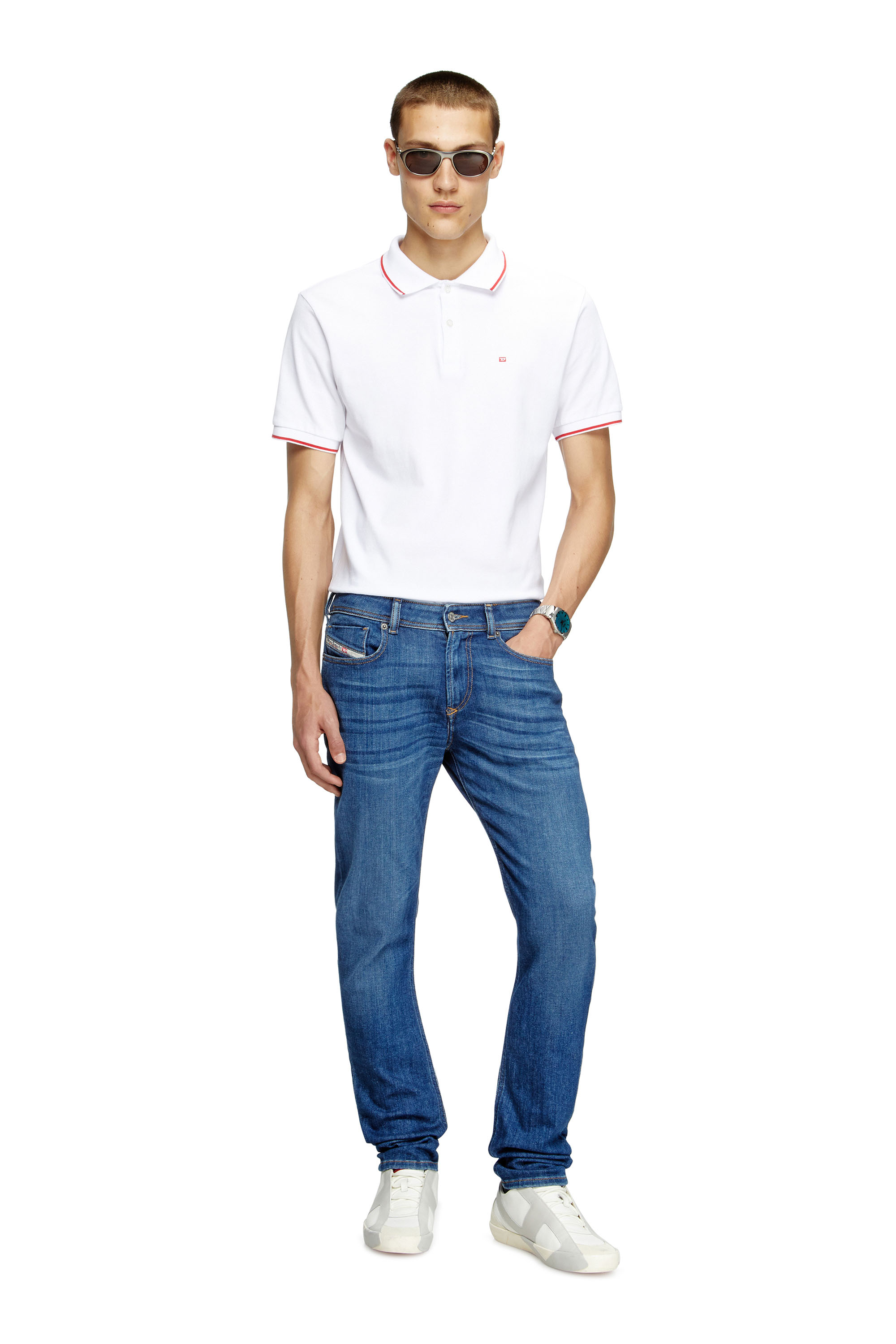 Skinny Jeans 1979 Sleenker 09M73, Medium blue Diesel - Man's Skinny Jeans 1979 Sleenker 09M73, Medium blue - 1