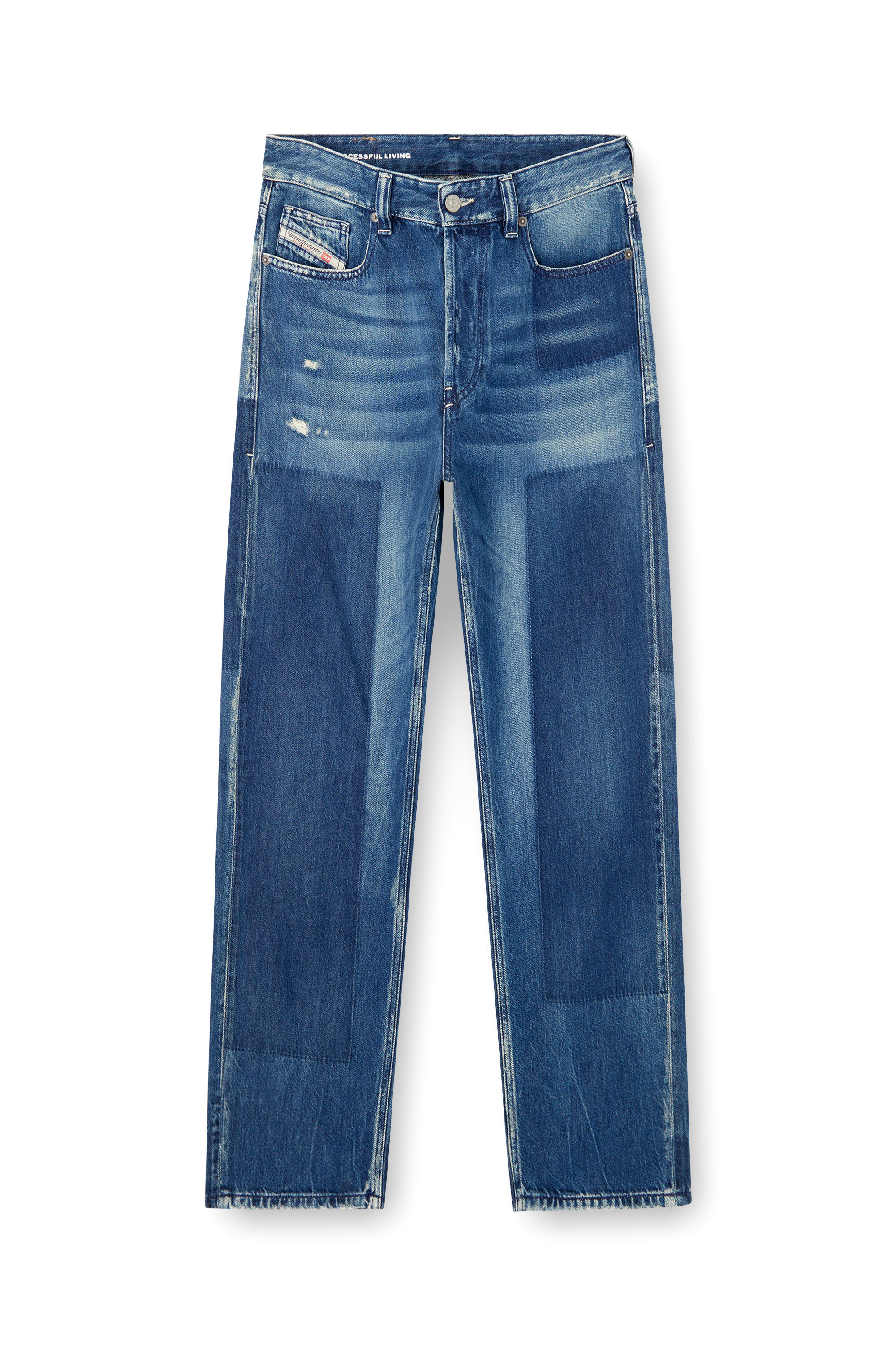 Regular Jeans 2024 D-Macs 09M52, Dark Blue Diesel - Man's Regular Jeans 2024 D-Macs 09M52, Dark Blue - 2