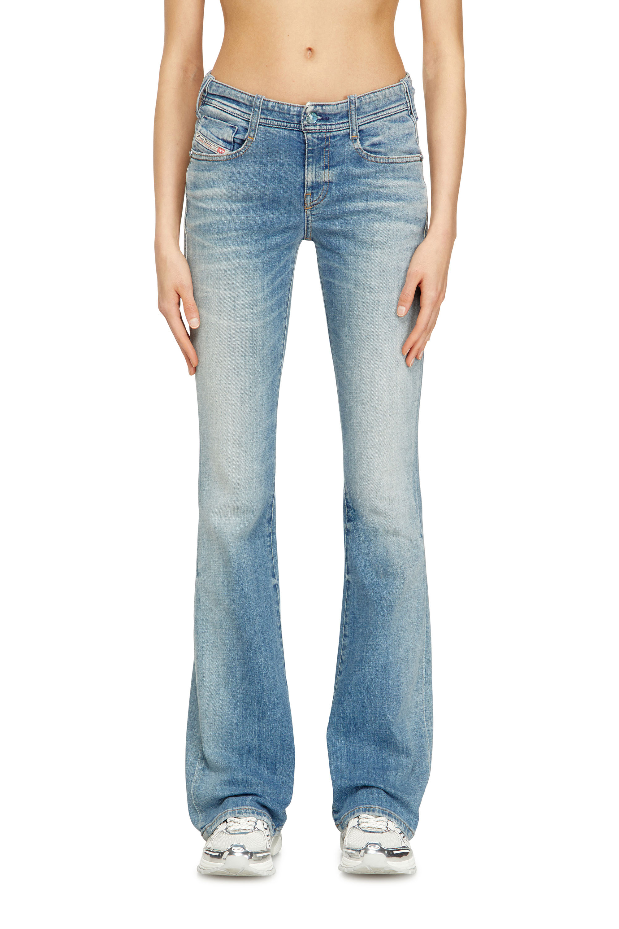 Diesel - Woman's Bootcut Jeans 1969 D-Ebbey 09N95, Light Blue - 1