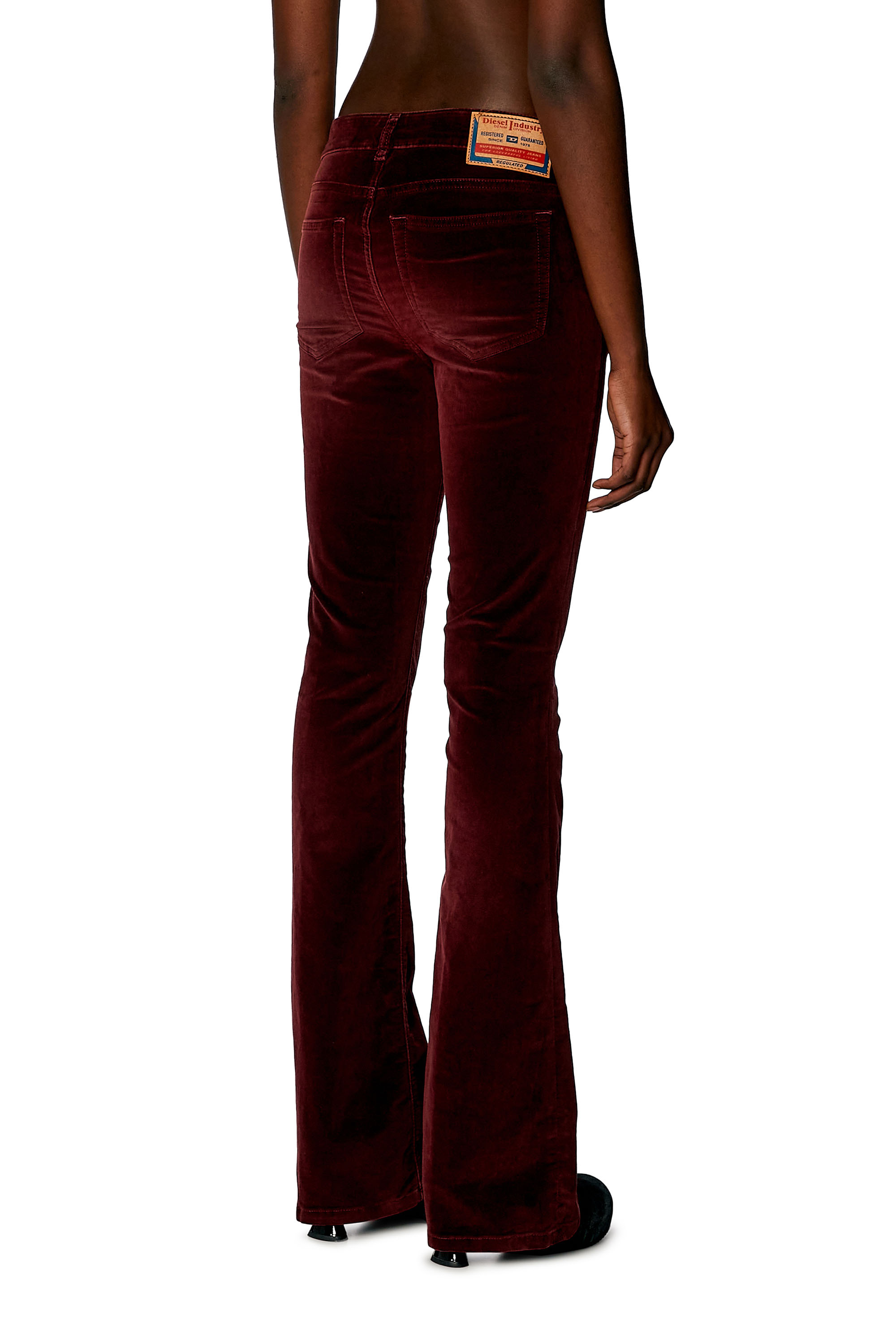 Diesel - Bootcut and Flare Jeans 1969 D-Ebbey 003HL, Red - Image 2