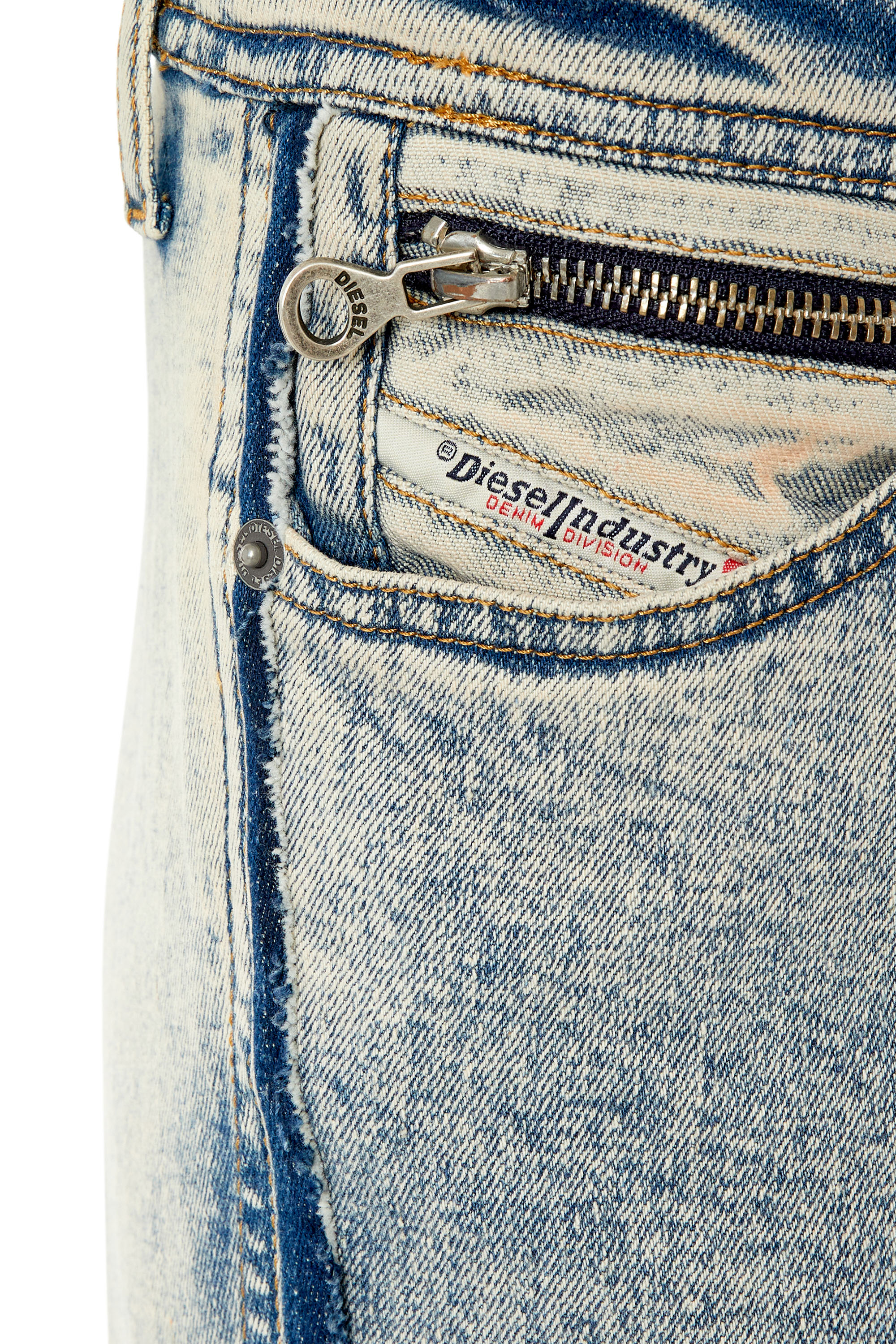 Diesel - Skinny Jeans D-Tail 09F12, Medium blue - Image 3