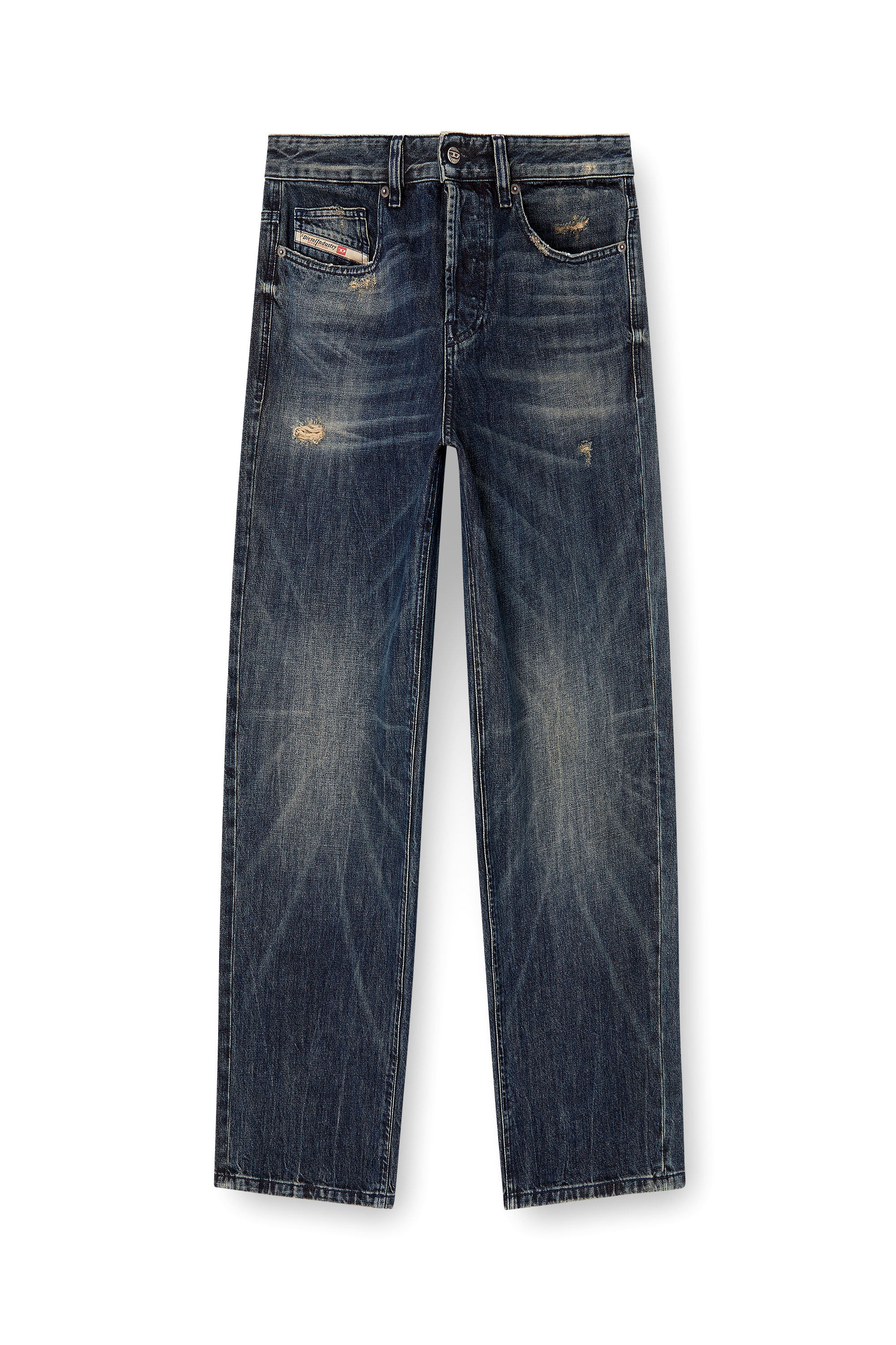 Diesel - Man's Relaxed Jeans 2001 D-Macro 0ADBZ, Dark Blue - 3