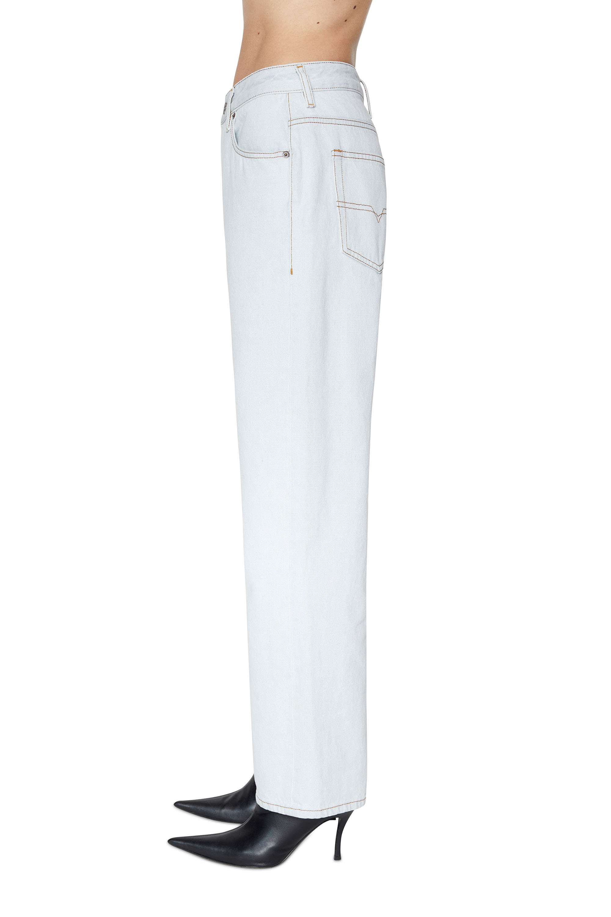 Diesel - Straight Jeans 1999 D-Reggy 0079Z, Light Blue - Image 4