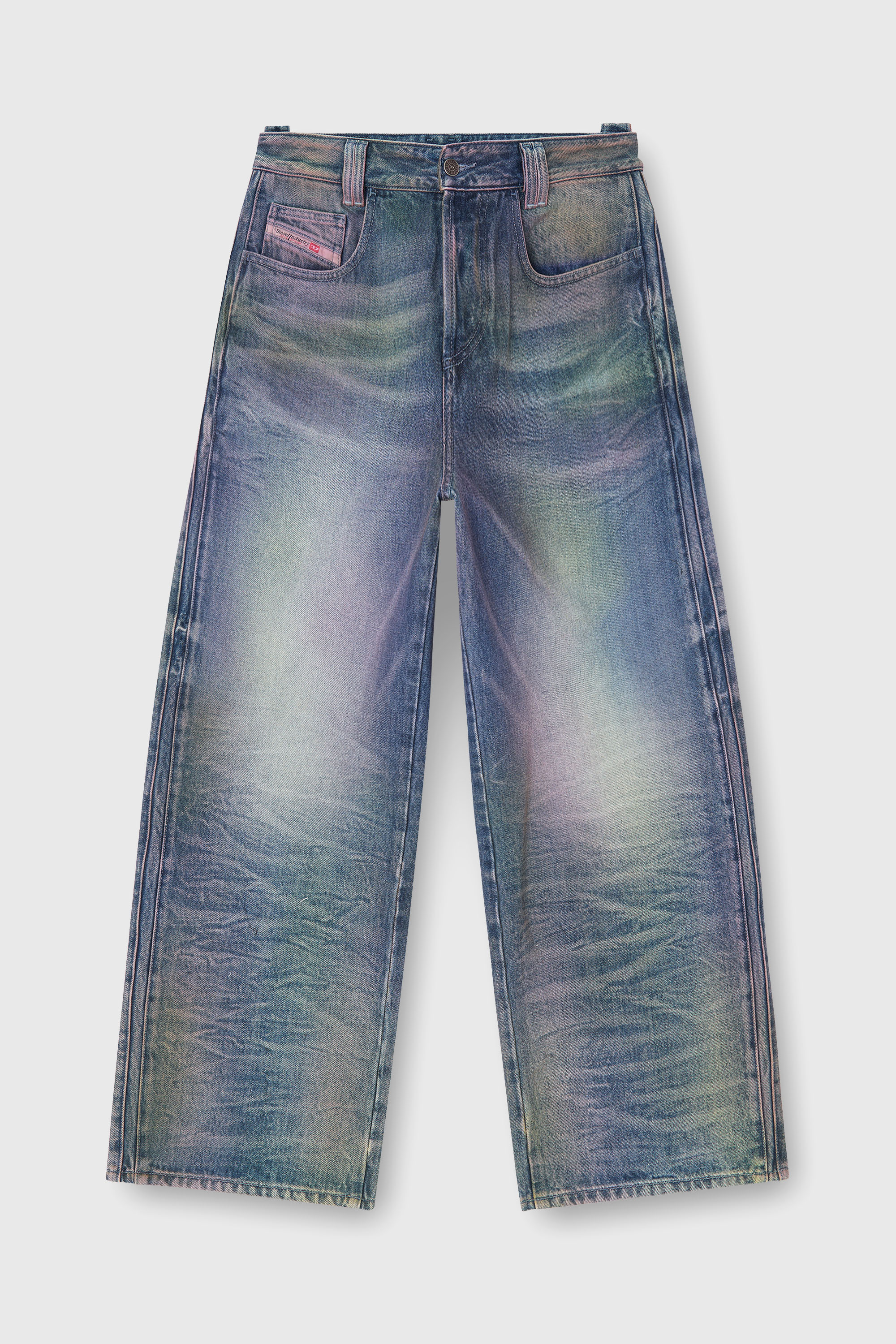 Diesel - Unisex's Relaxed Jeans 1982 D-Hakou 007FW, Medium blue - 8