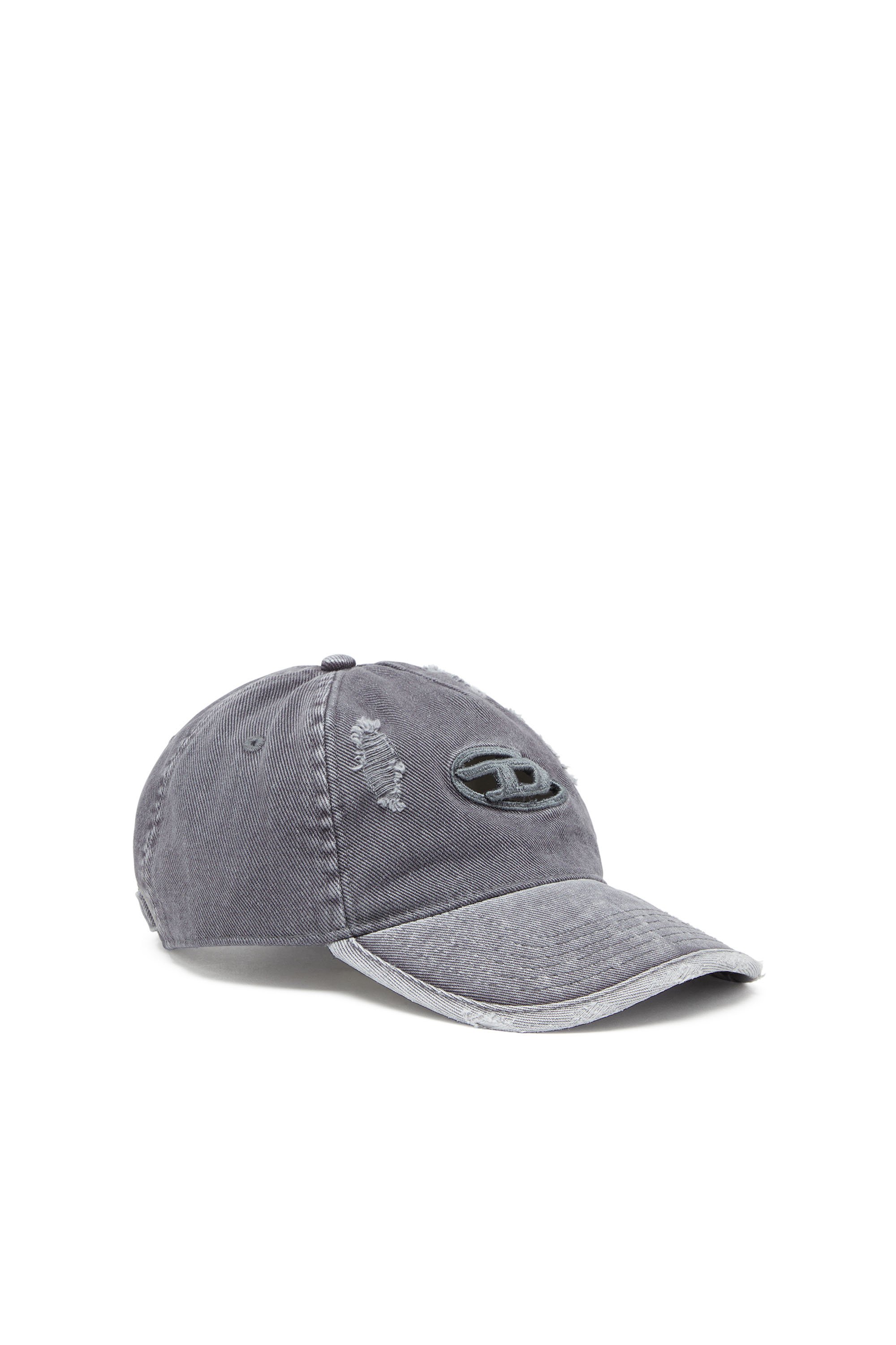 Diesel - C-BALL-UTLT, Man's Baseball cap in Grey - 1